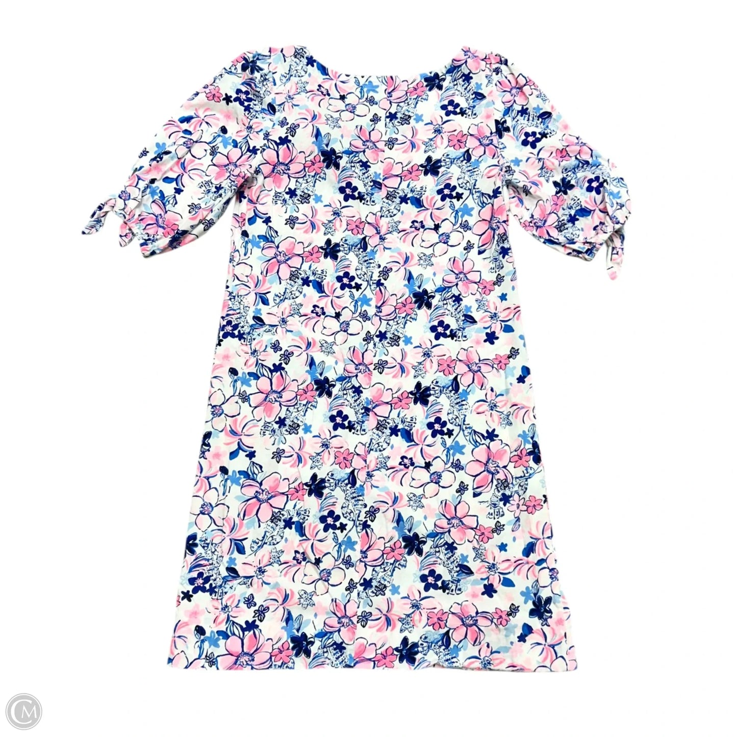 Dress Designer By Lilly Pulitzer In Pink & White, Size: Xxs