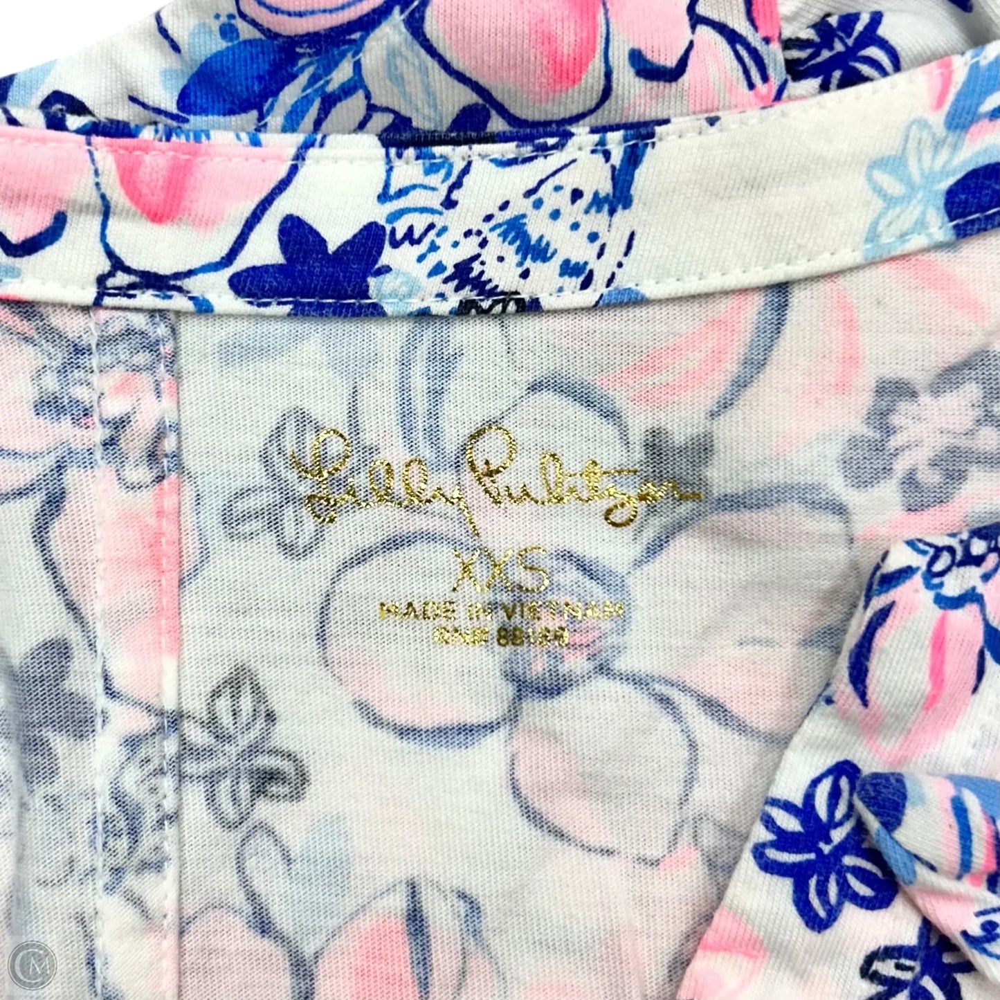 Dress Designer By Lilly Pulitzer In Pink & White, Size: Xxs