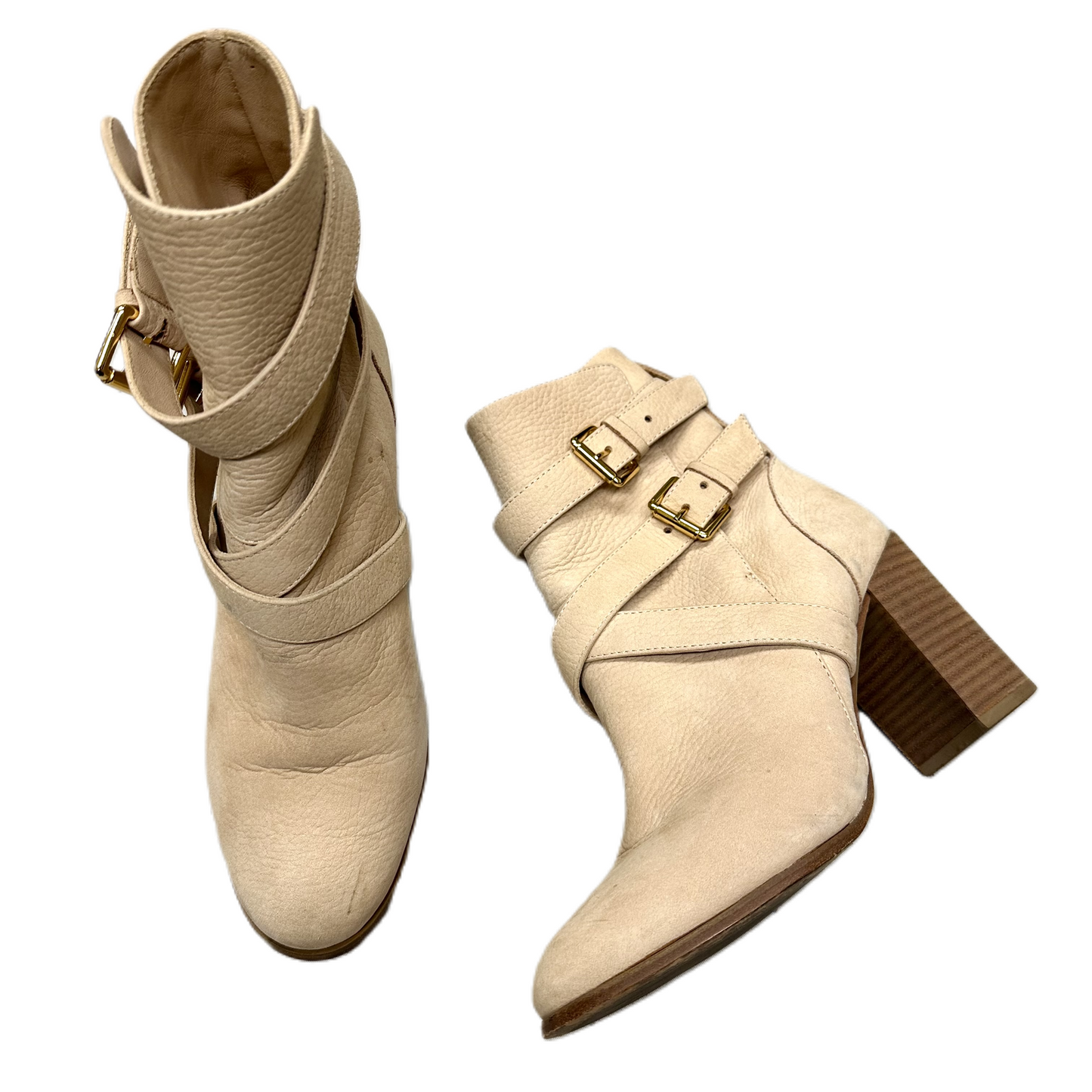 Boots Designer By Kate Spade In Tan, Size: 7