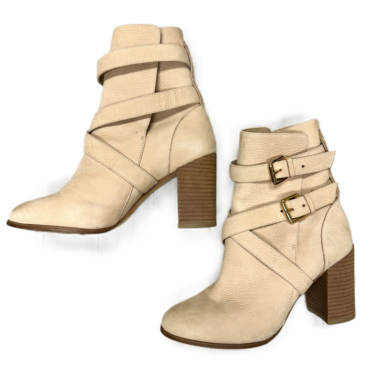 Boots Designer By Kate Spade In Tan, Size: 7