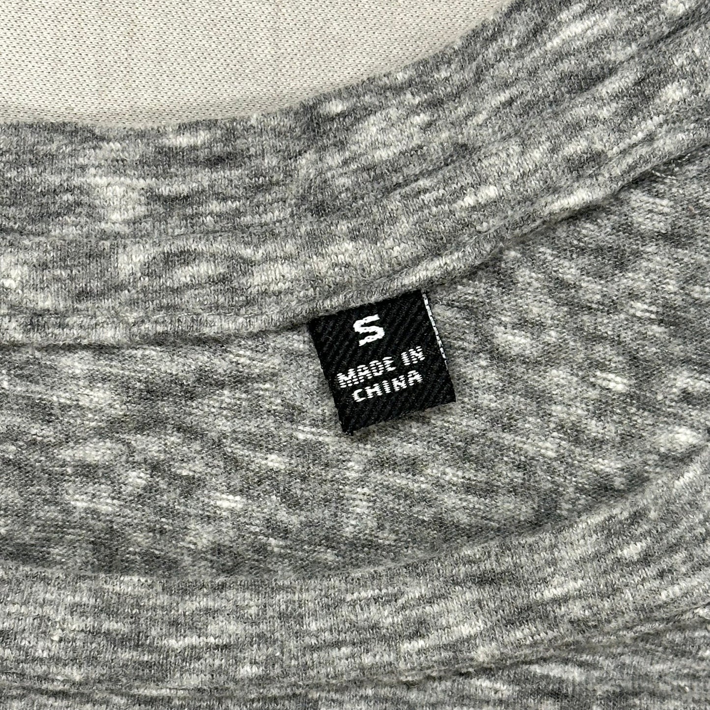 Top Short Sleeve In Blue & Grey, Size: S