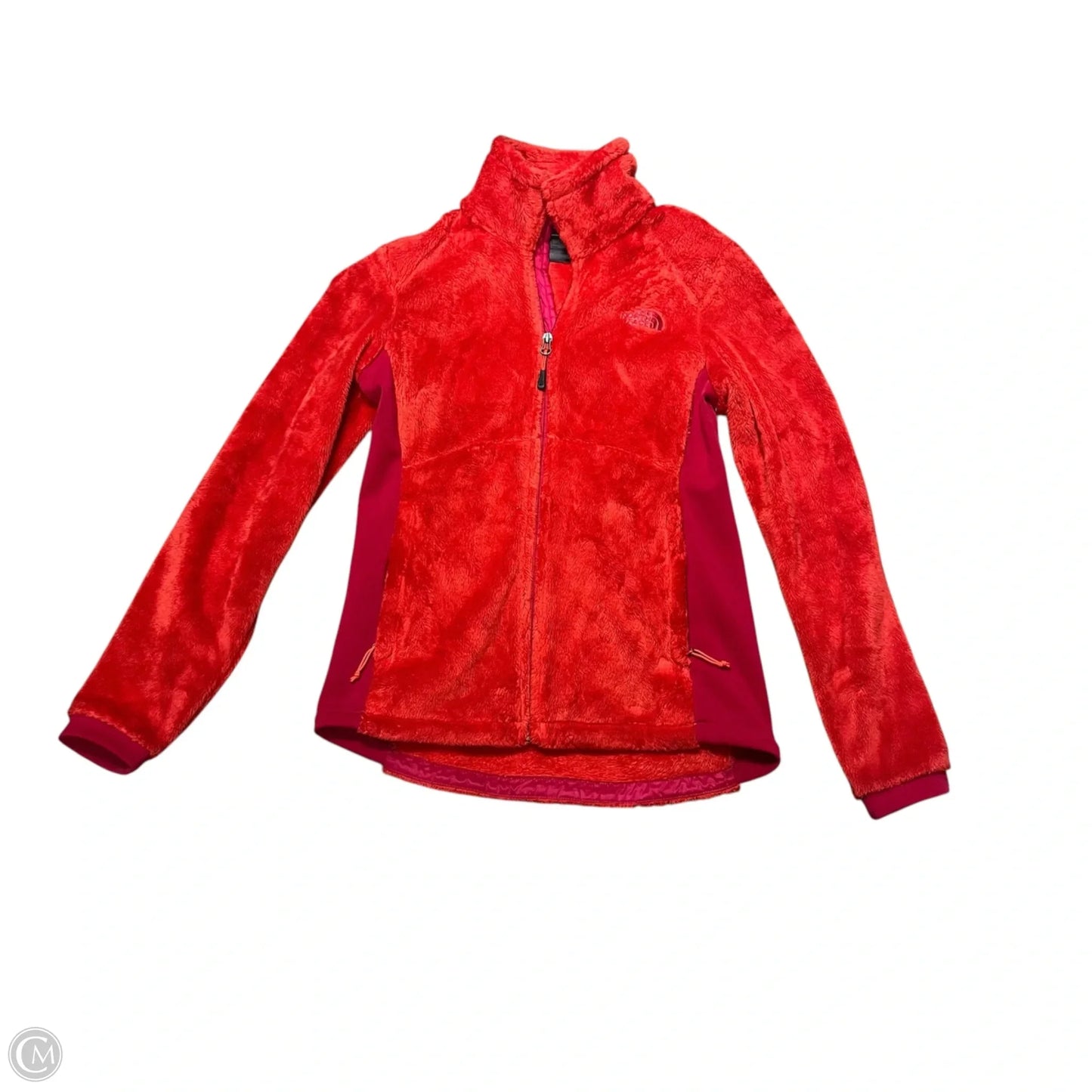 Jacket Faux Fur & Sherpa By The North Face In Red, Size: M