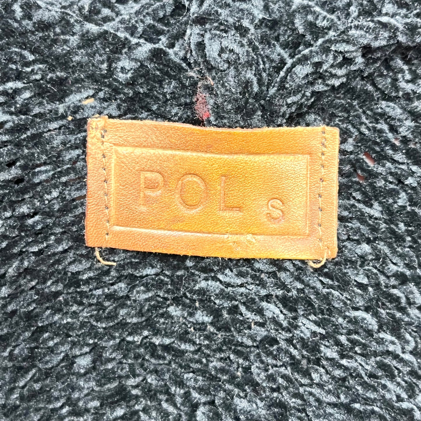 Sweater By Pol In Black & Red, Size: S