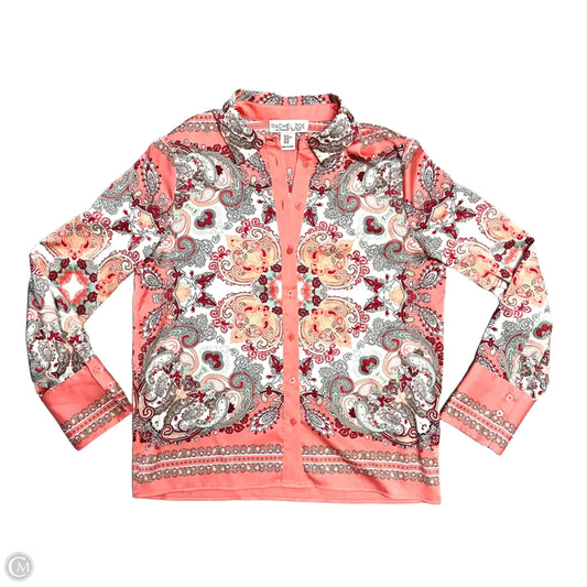 Top Long Sleeve By Rachel Zoe In Peach, Size: Xs