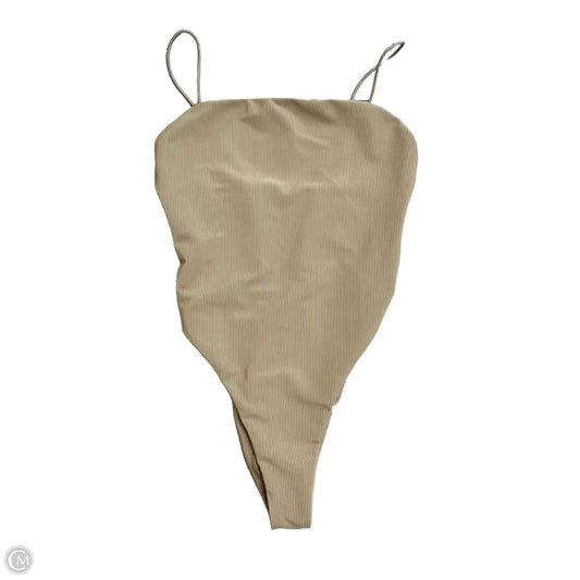 Bodysuit By Good American In Taupe, Size: S
