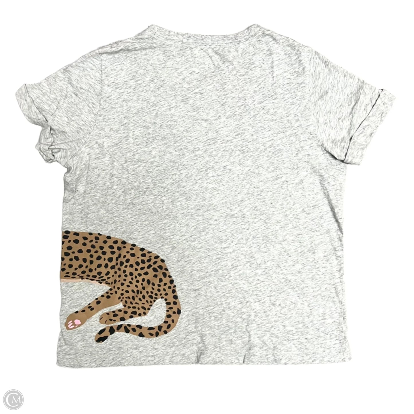 Top Short Sleeve Designer By Kate Spade In Grey, Size: L