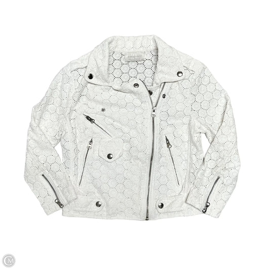 Jacket Designer By Rebecca Minkoff In White, Size: Xs