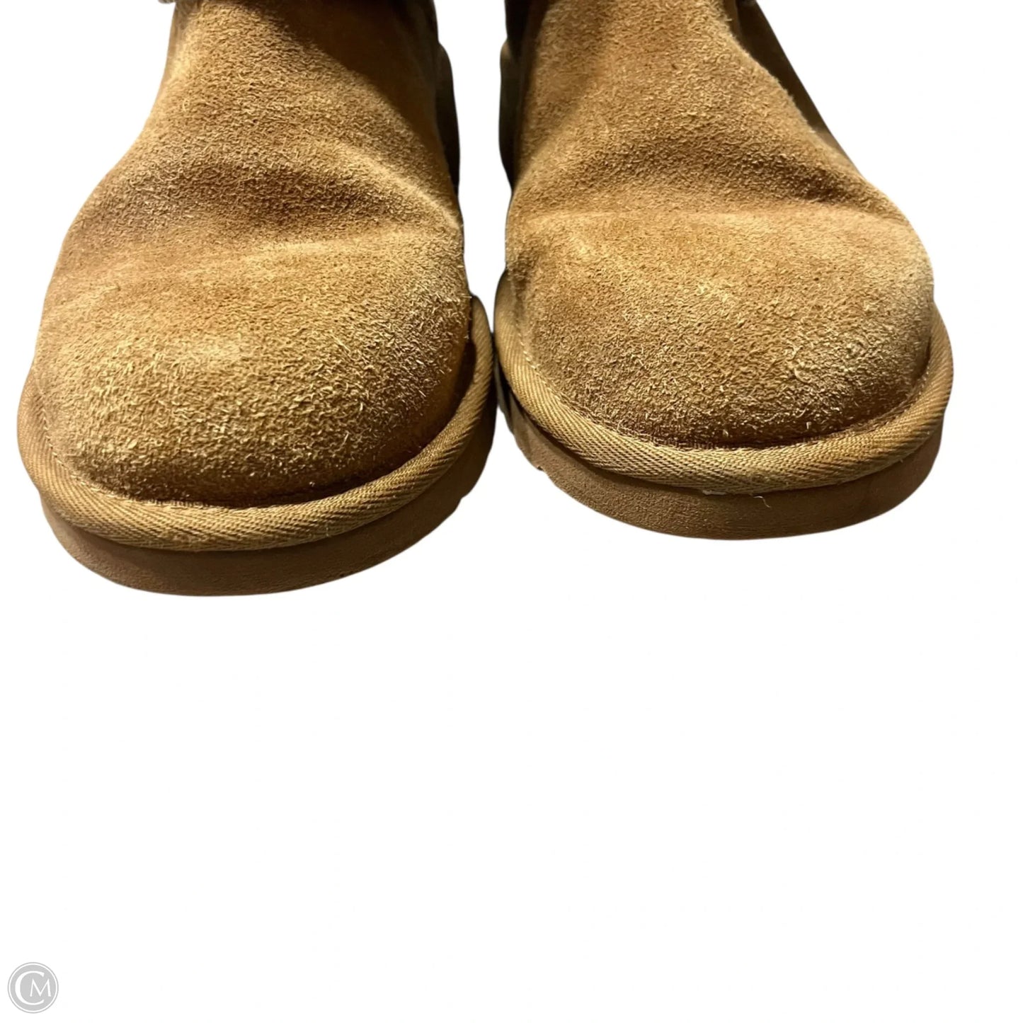 Boots Designer By Ugg In Tan, Size: 5.5