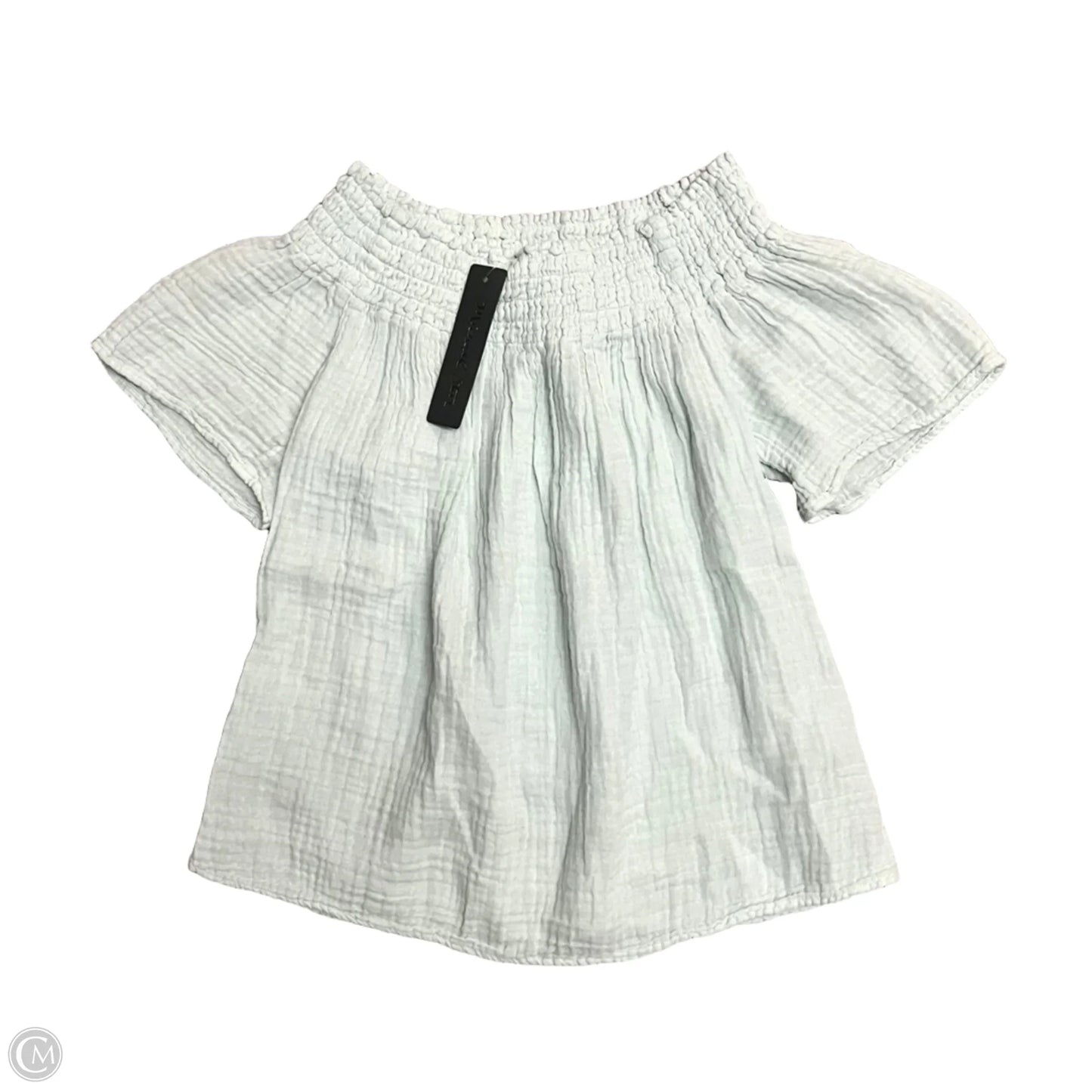 Top Short Sleeve By Michael Stars In Blue, Size: S
