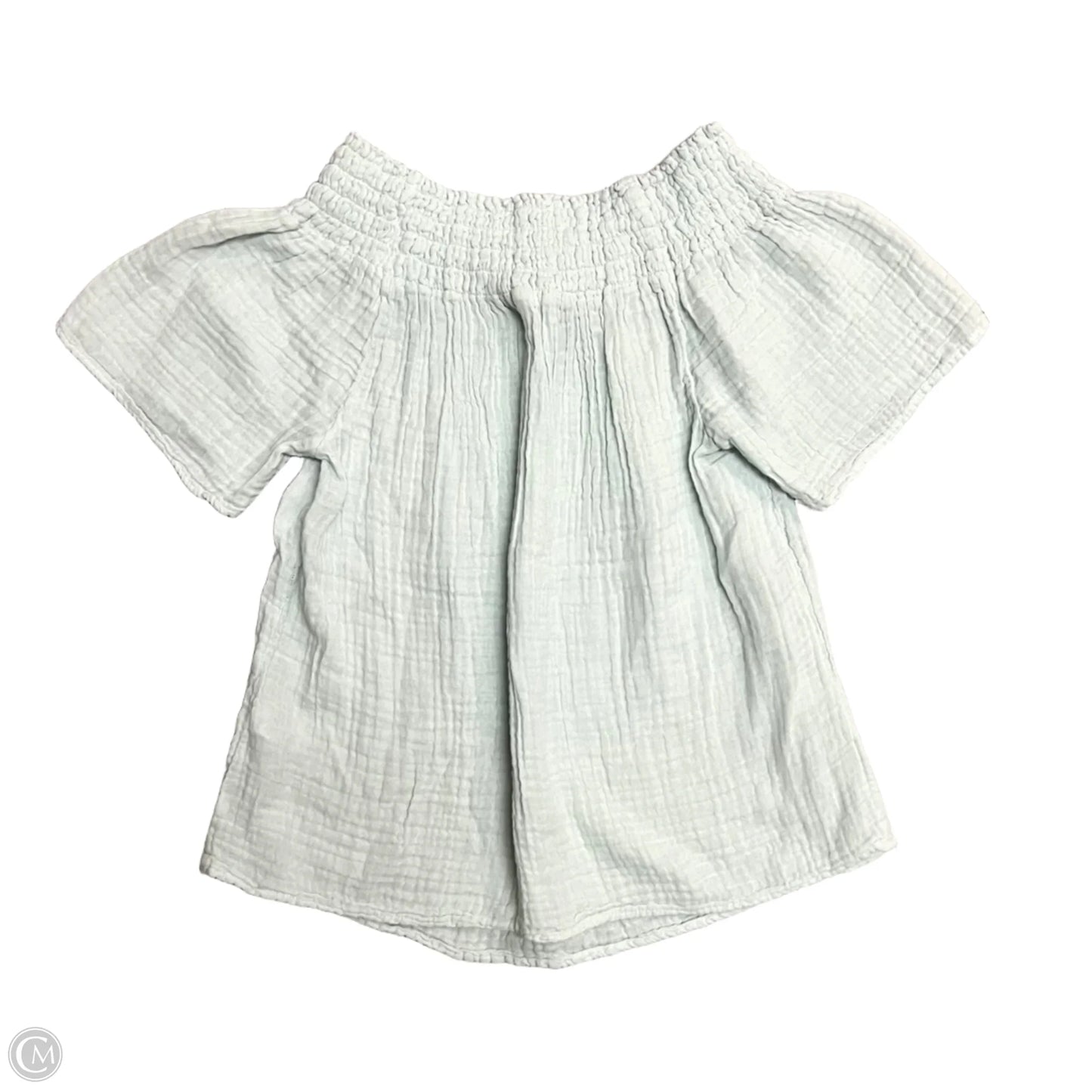Top Short Sleeve By Michael Stars In Blue, Size: S
