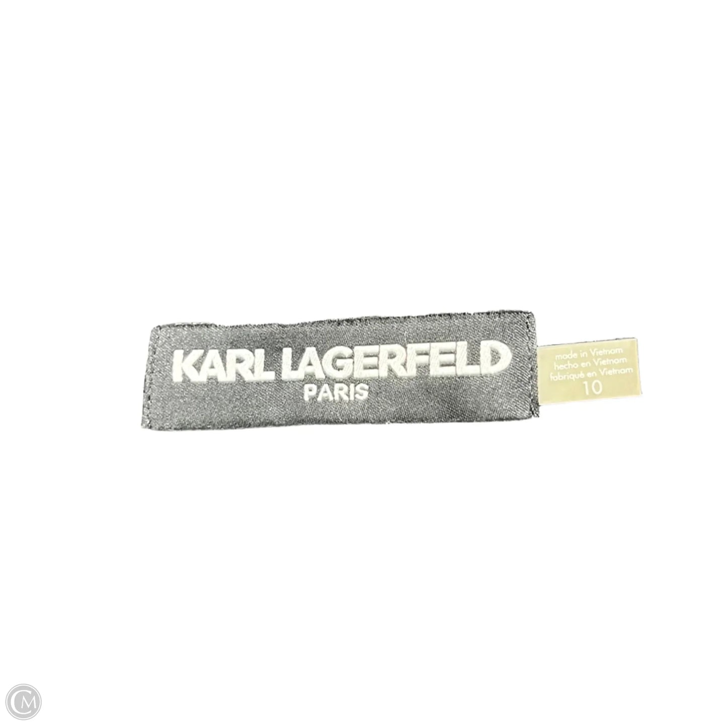 Skirt Designer By Karl Lagerfeld In Black, Size: 10