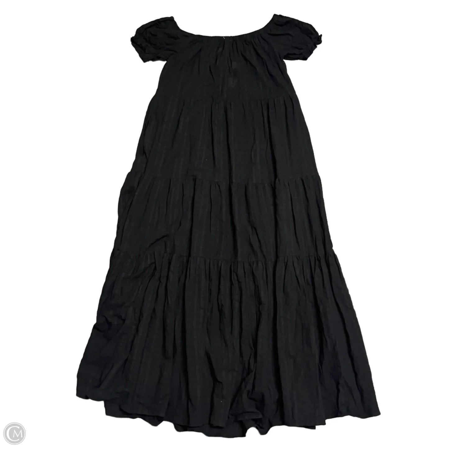Dress Casual Maxi By Young Fabulous & Broke In Black, Size: S