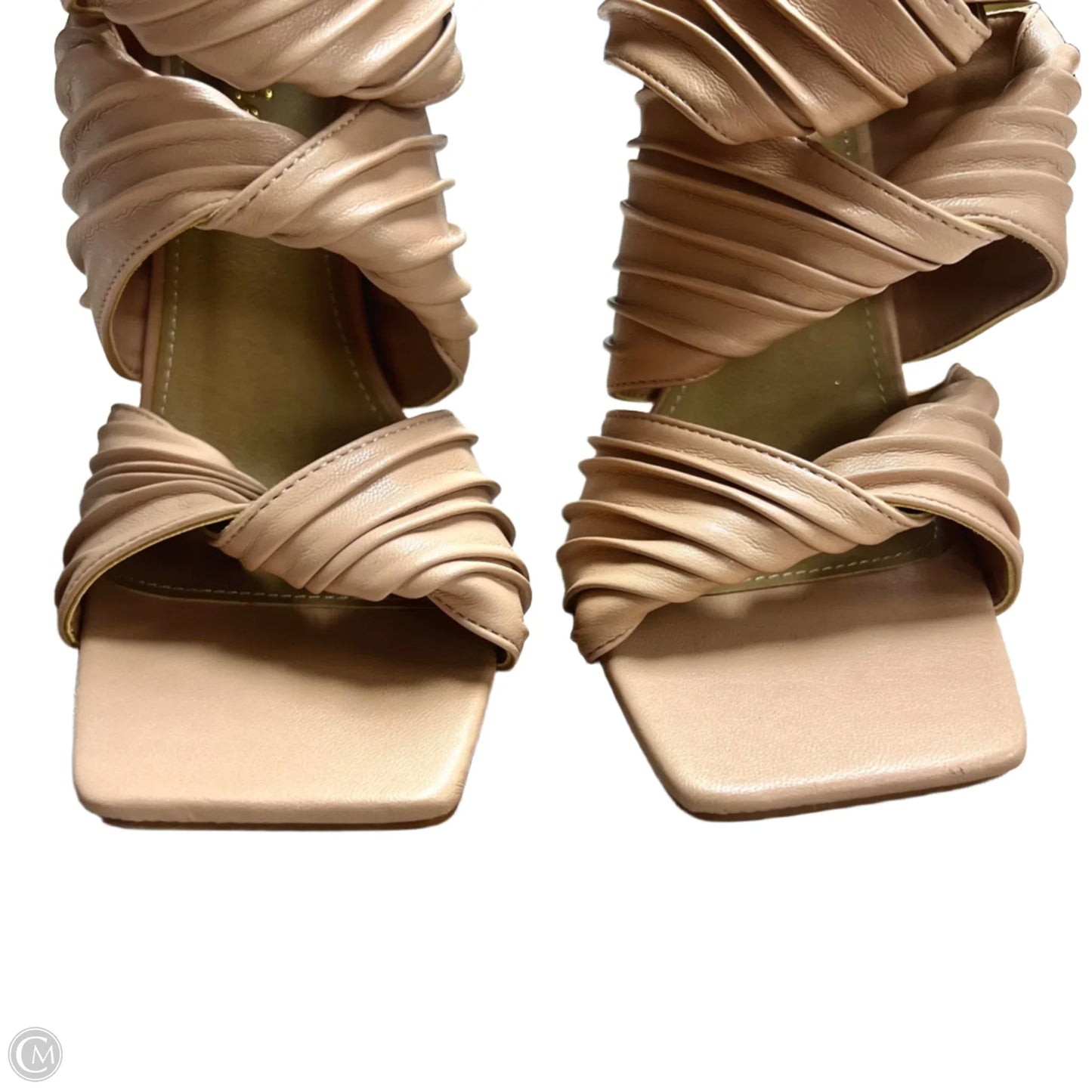 Sandals Heels Stiletto By Lemonade In Tan, Size: 7