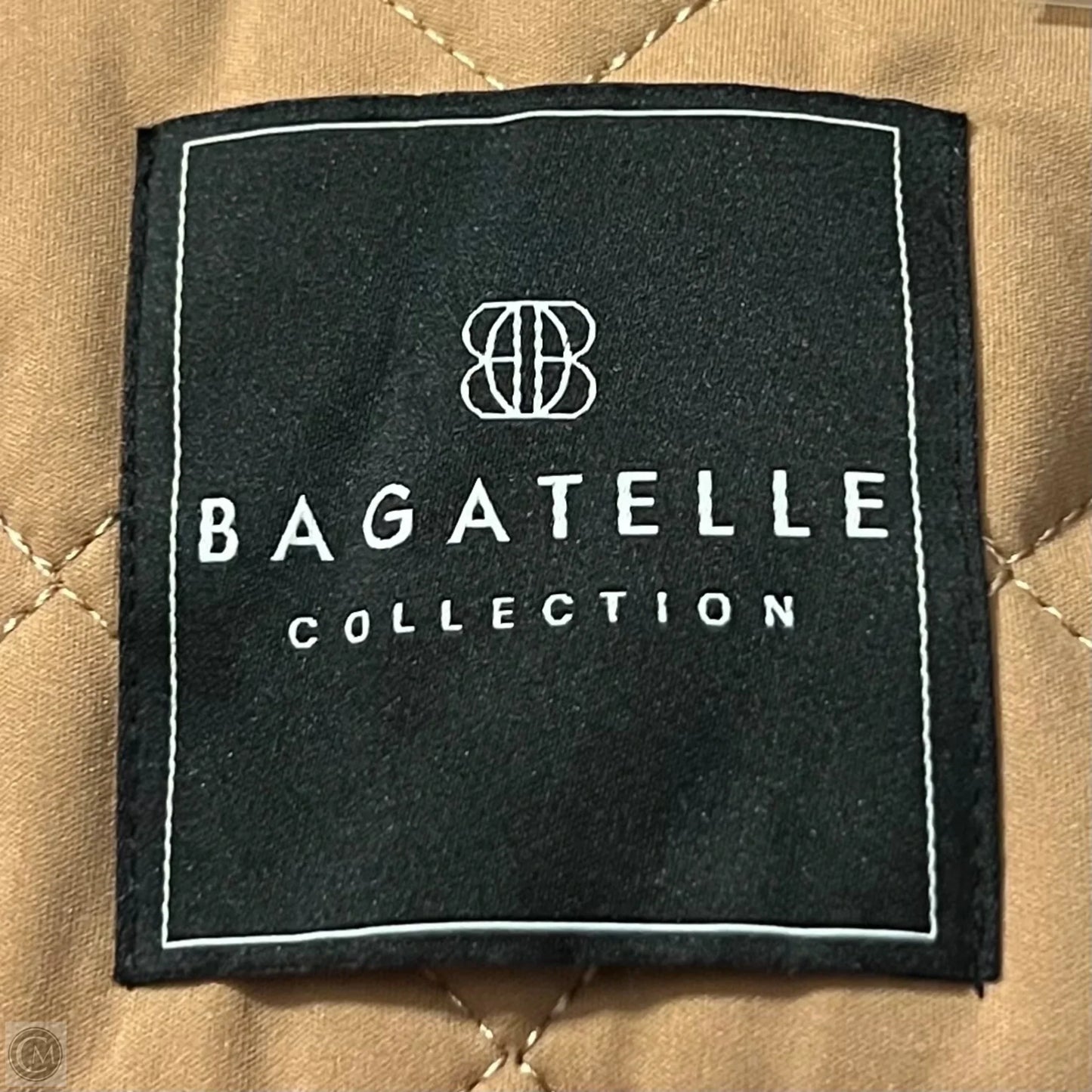 Coat Puffer & Quilted By Bagatelle In Tan, Size: 2x