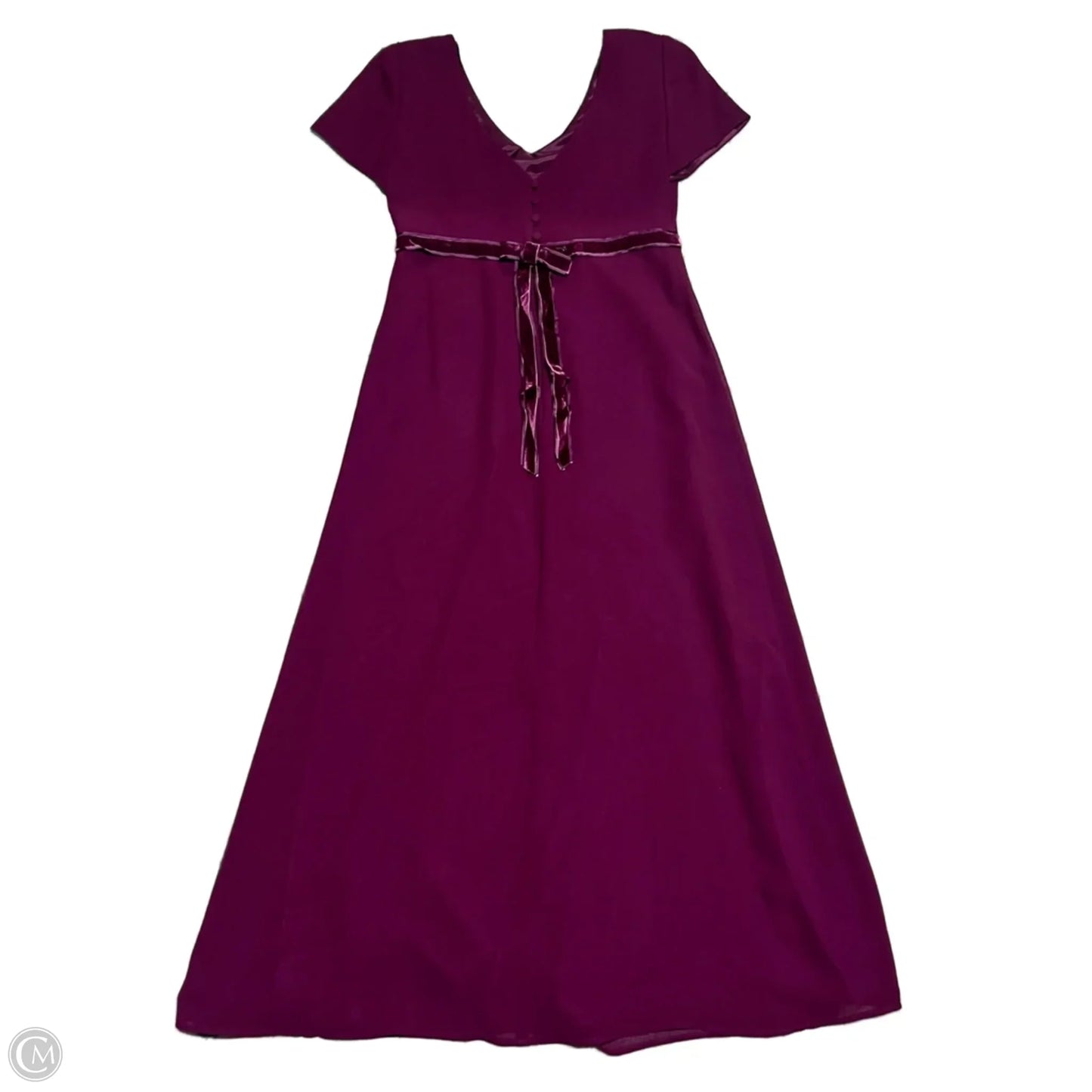 Dress Party Midi By Donna Ricco In Purple, Size: S