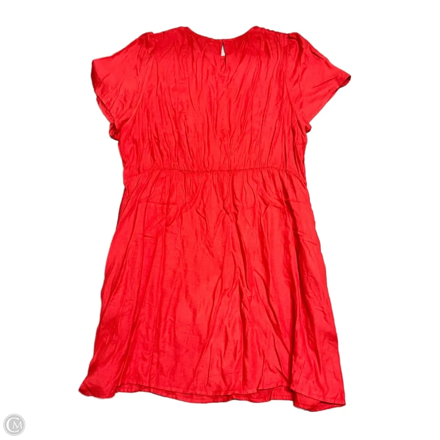Dress Casual Midi By Old Navy In Red, Size: Xl