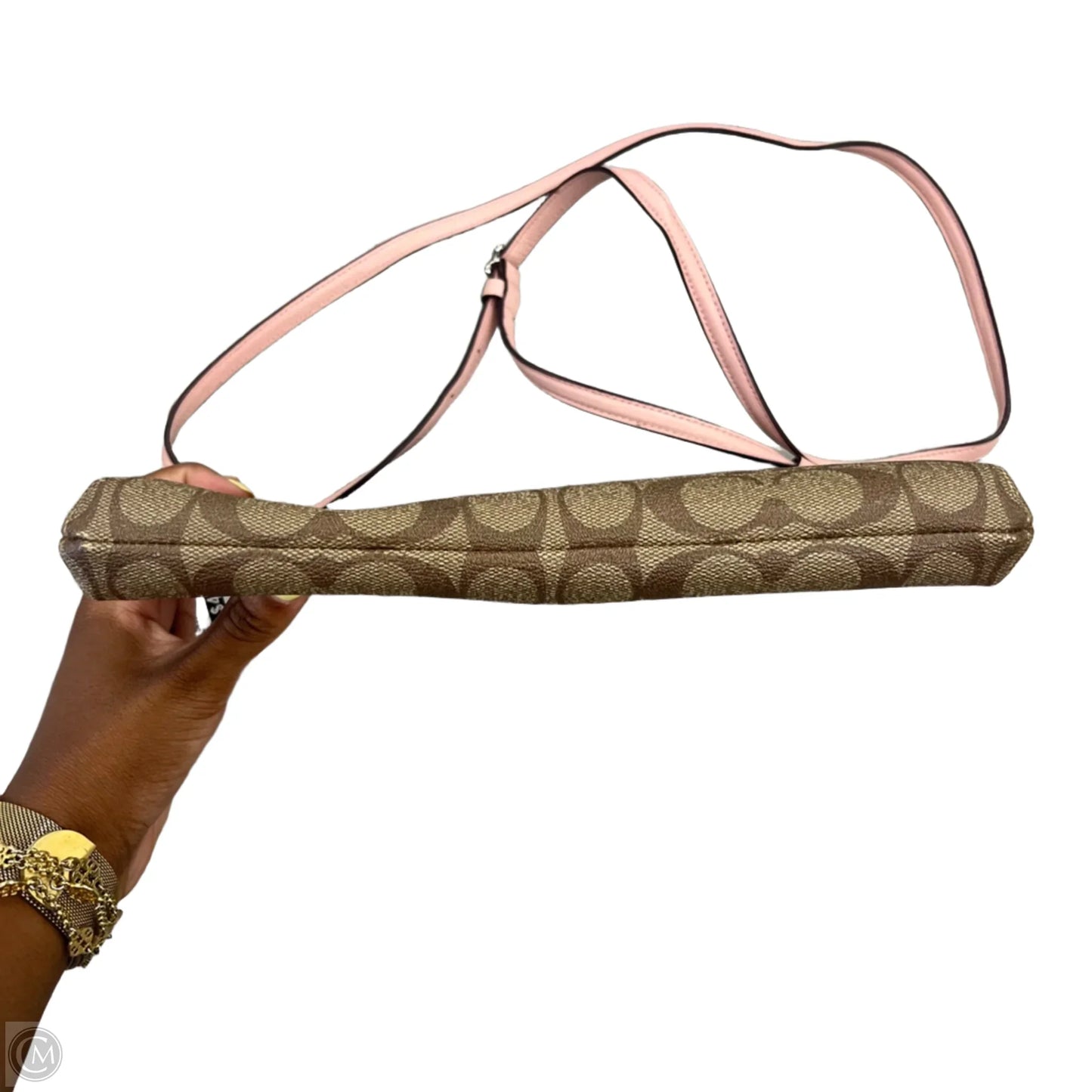 Crossbody Designer By Coach, Size: Medium