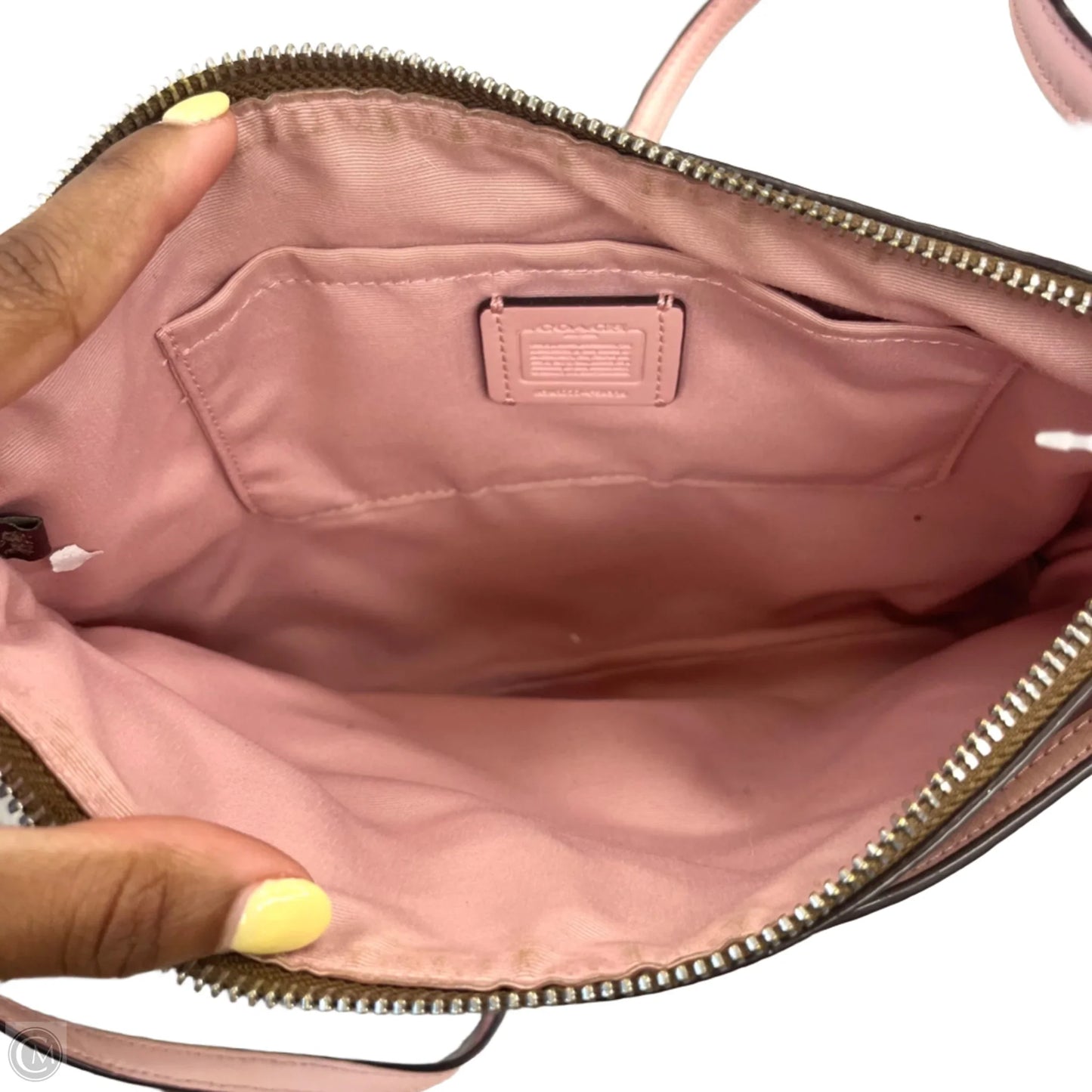 Crossbody Designer By Coach, Size: Medium