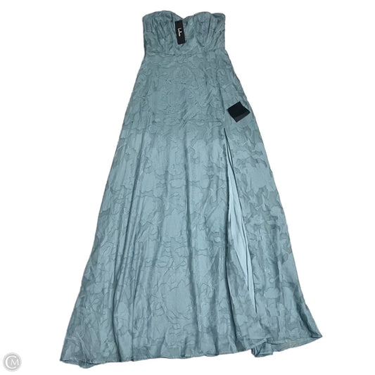 Dress Party Long By Lulus In Blue, Size: S