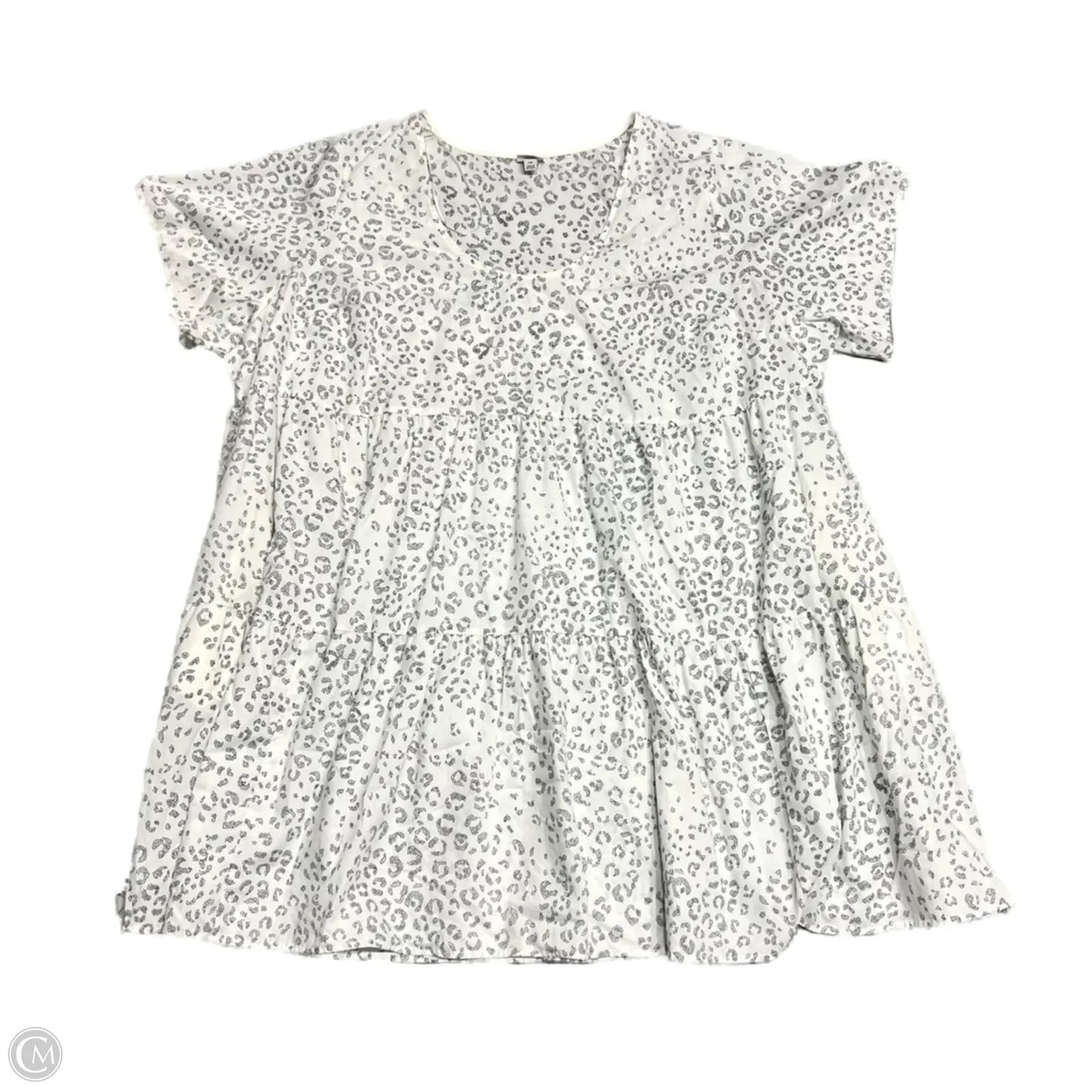 Dress Casual Short By A New Day In Leopard Print, Size: 4x