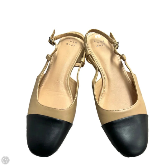 Shoes Heels Block By A New Day In Black & Tan, Size: 7