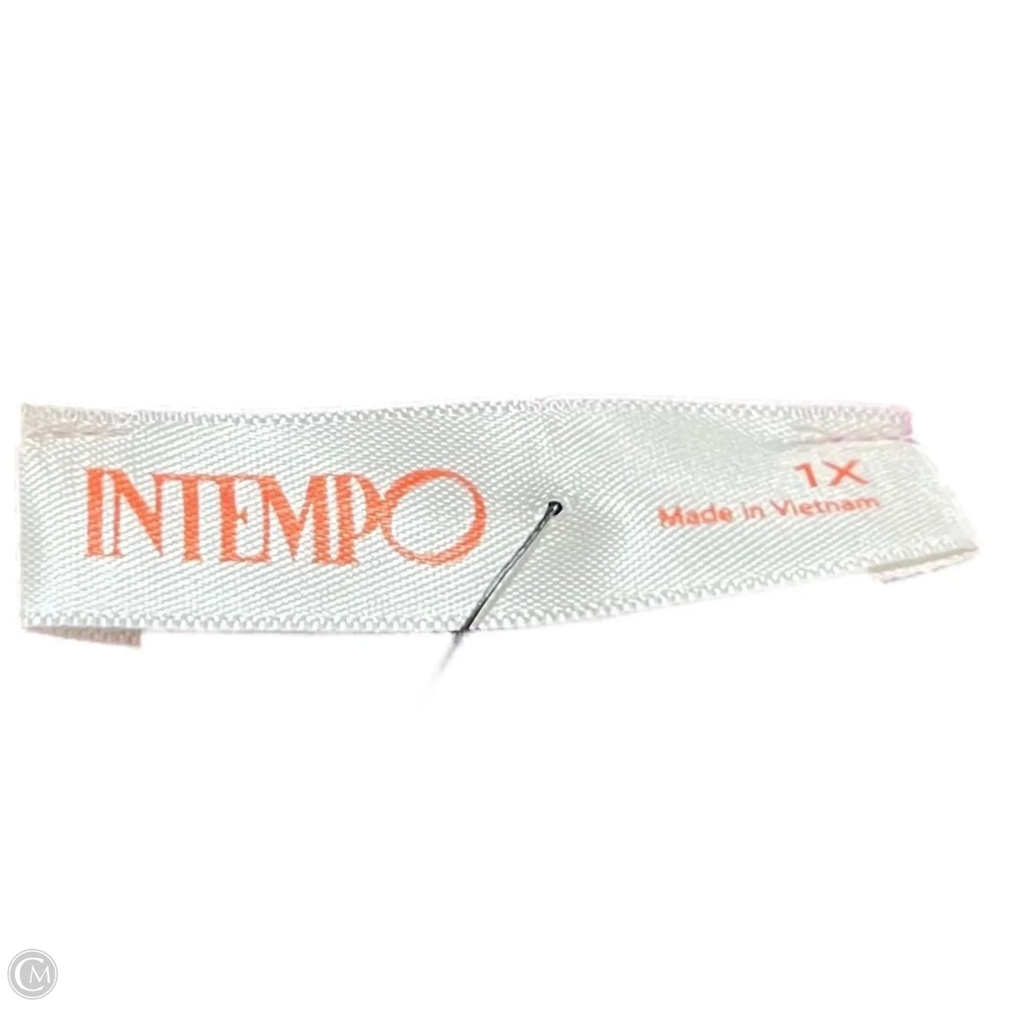 Top Long Sleeve By Intempo In Purple, Size: 1x