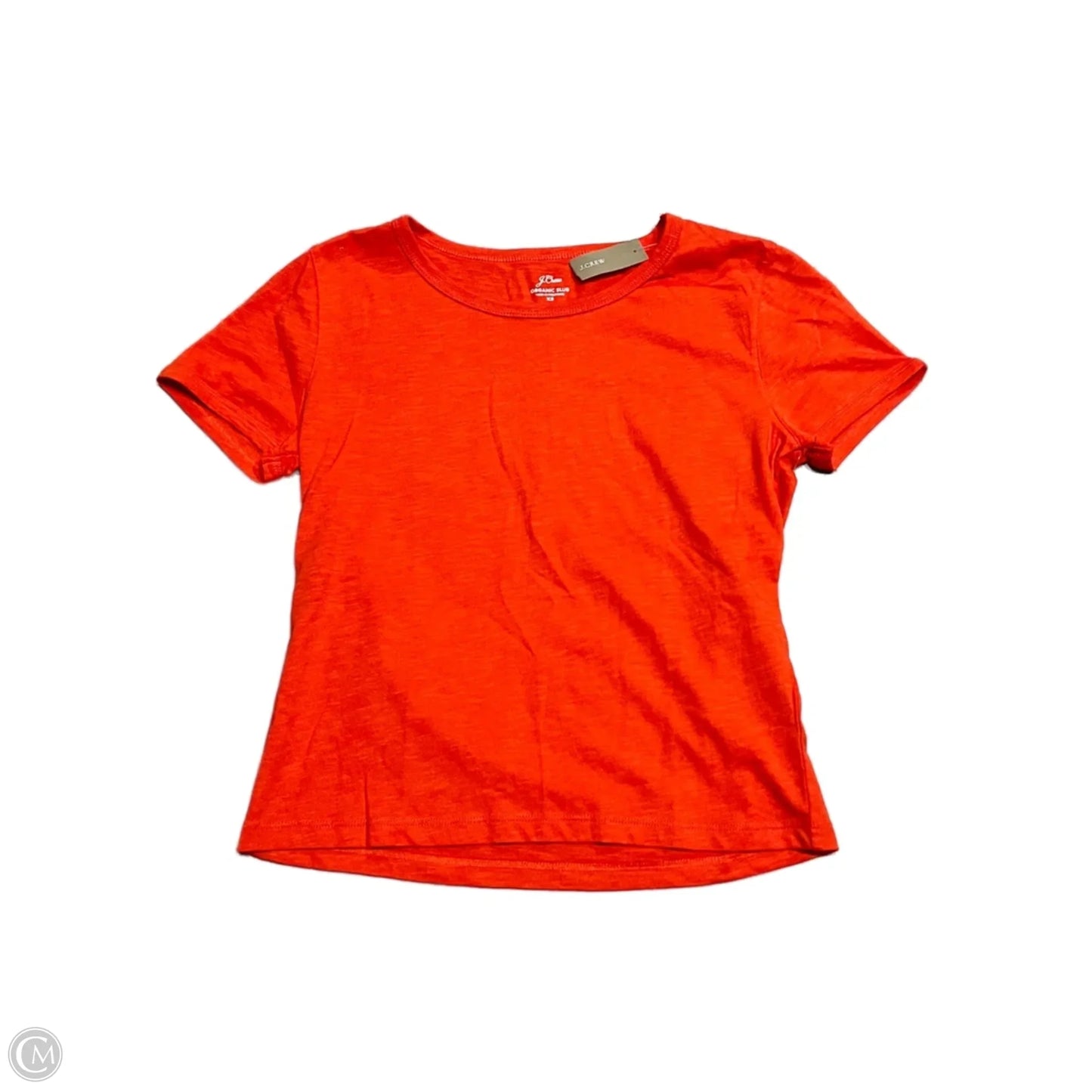 Top Short Sleeve Basic By J. Crew In Orange, Size: Xs