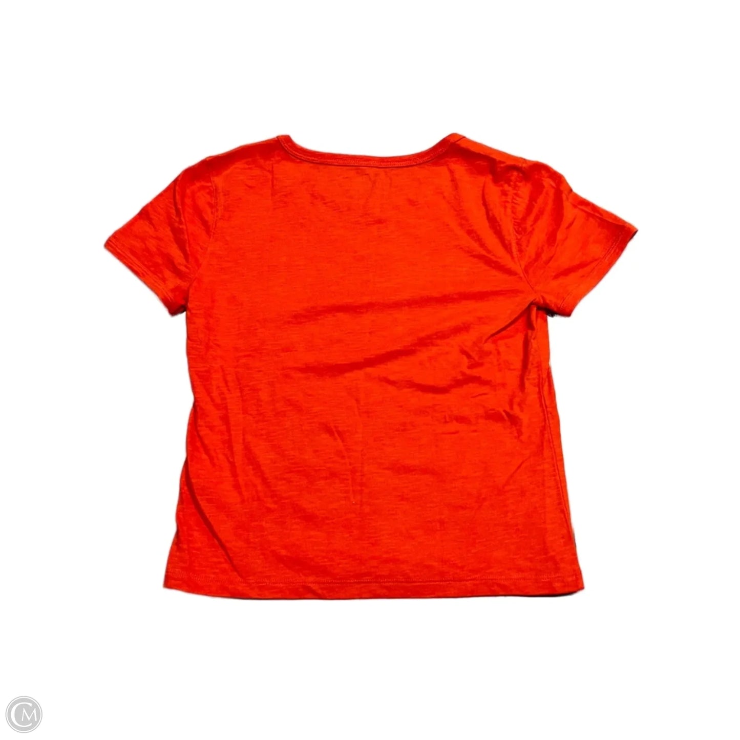 Top Short Sleeve Basic By J. Crew In Orange, Size: Xs