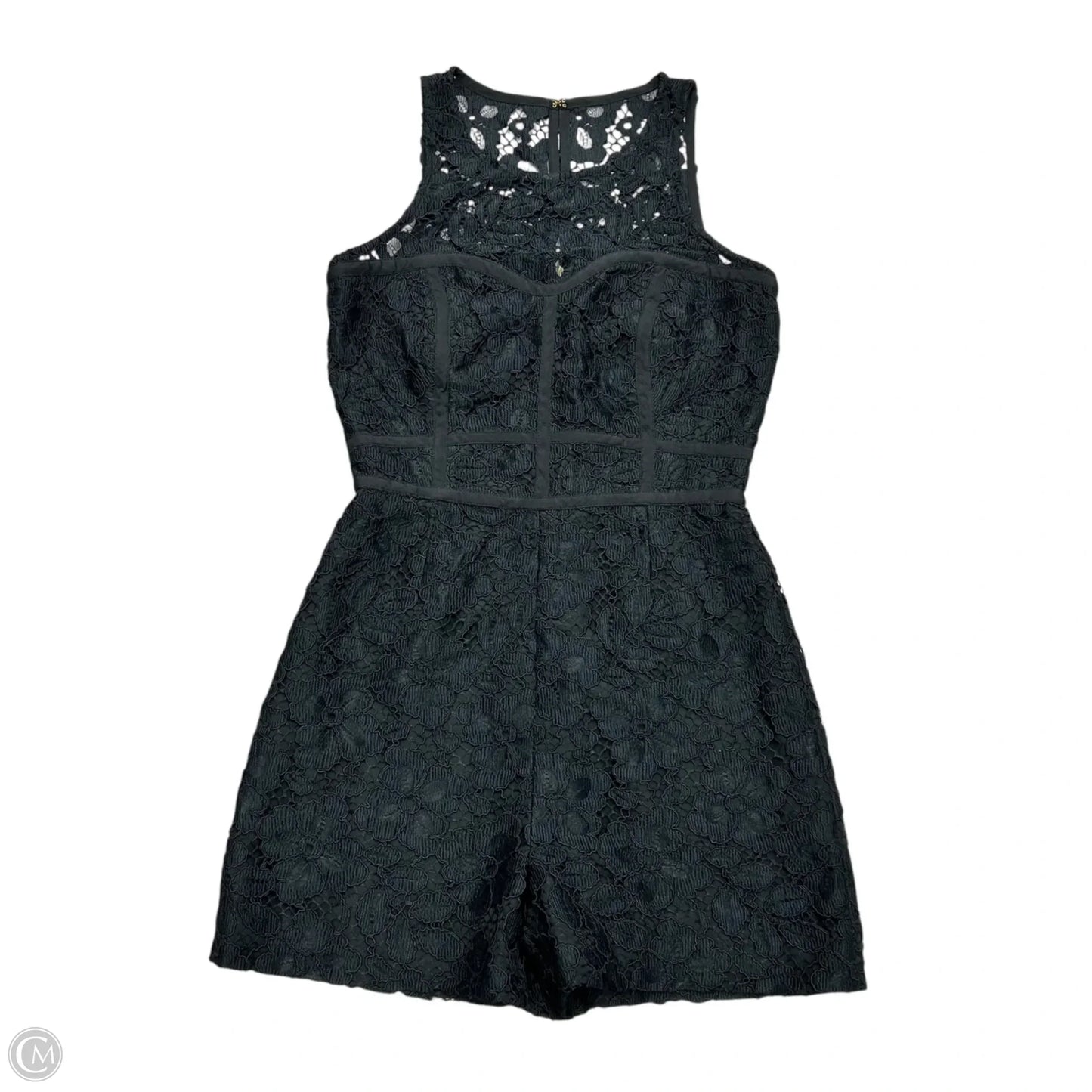 Romper Designer By Lilly Pulitzer In Black, Size: S