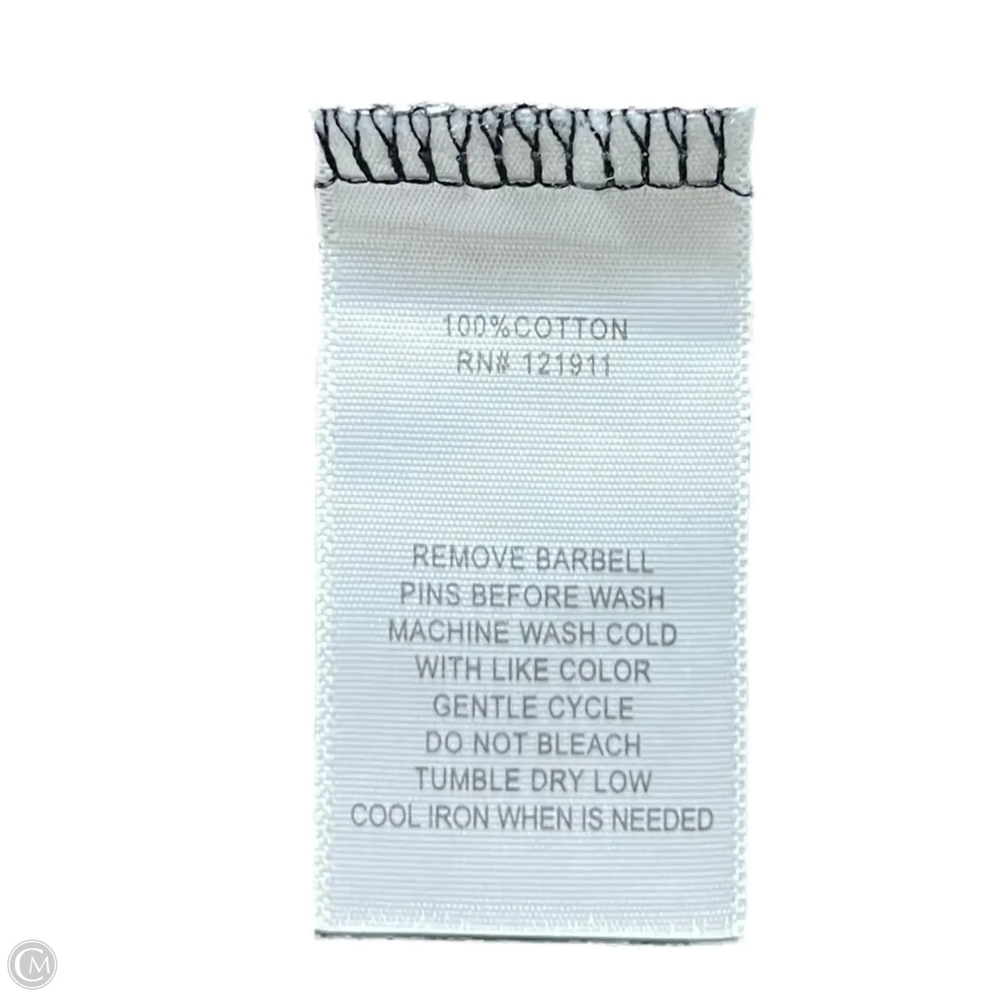 Top Short Sleeve By Lna In Black, Size: M