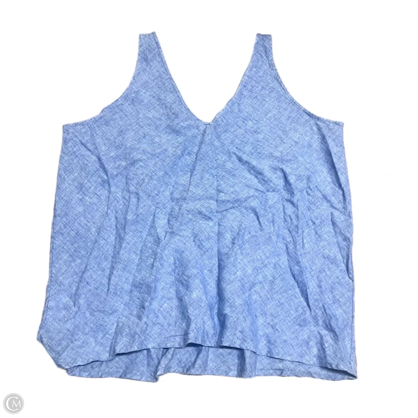 Top Sleeveless Designer By Lilly Pulitzer In Blue, Size: Xl