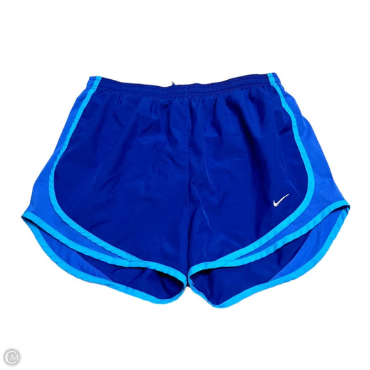 Athletic Shorts By Nike In Blue, Size: 8