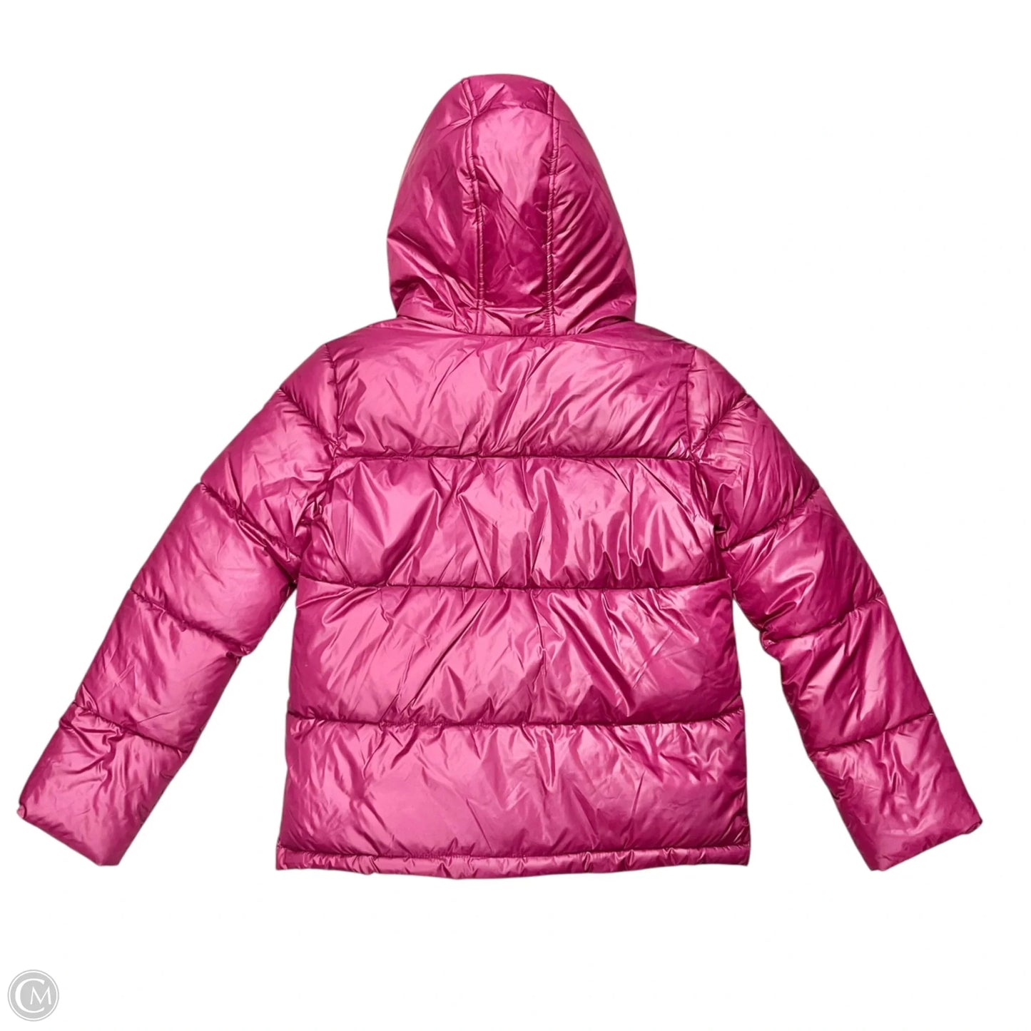 Coat Puffer & Quilted By Guess In Pink, Size: S
