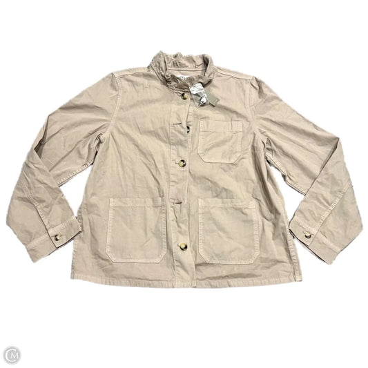 Jacket Other By J. Crew In Tan, Size: L
