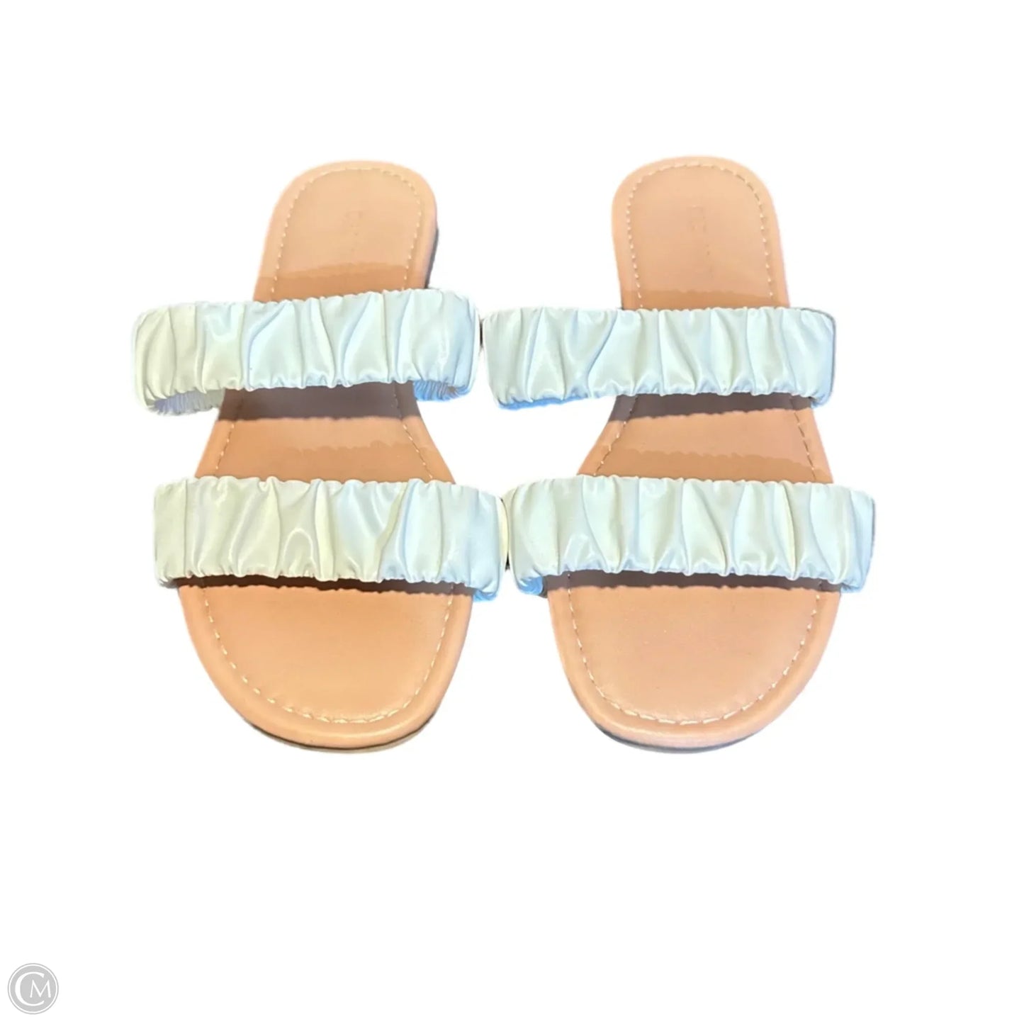 Sandals Flats By Old Navy In White, Size: 7