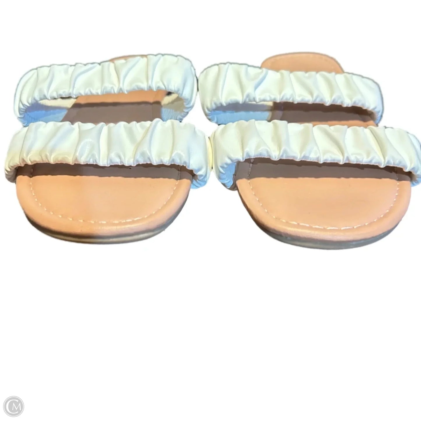 Sandals Flats By Old Navy In White, Size: 7