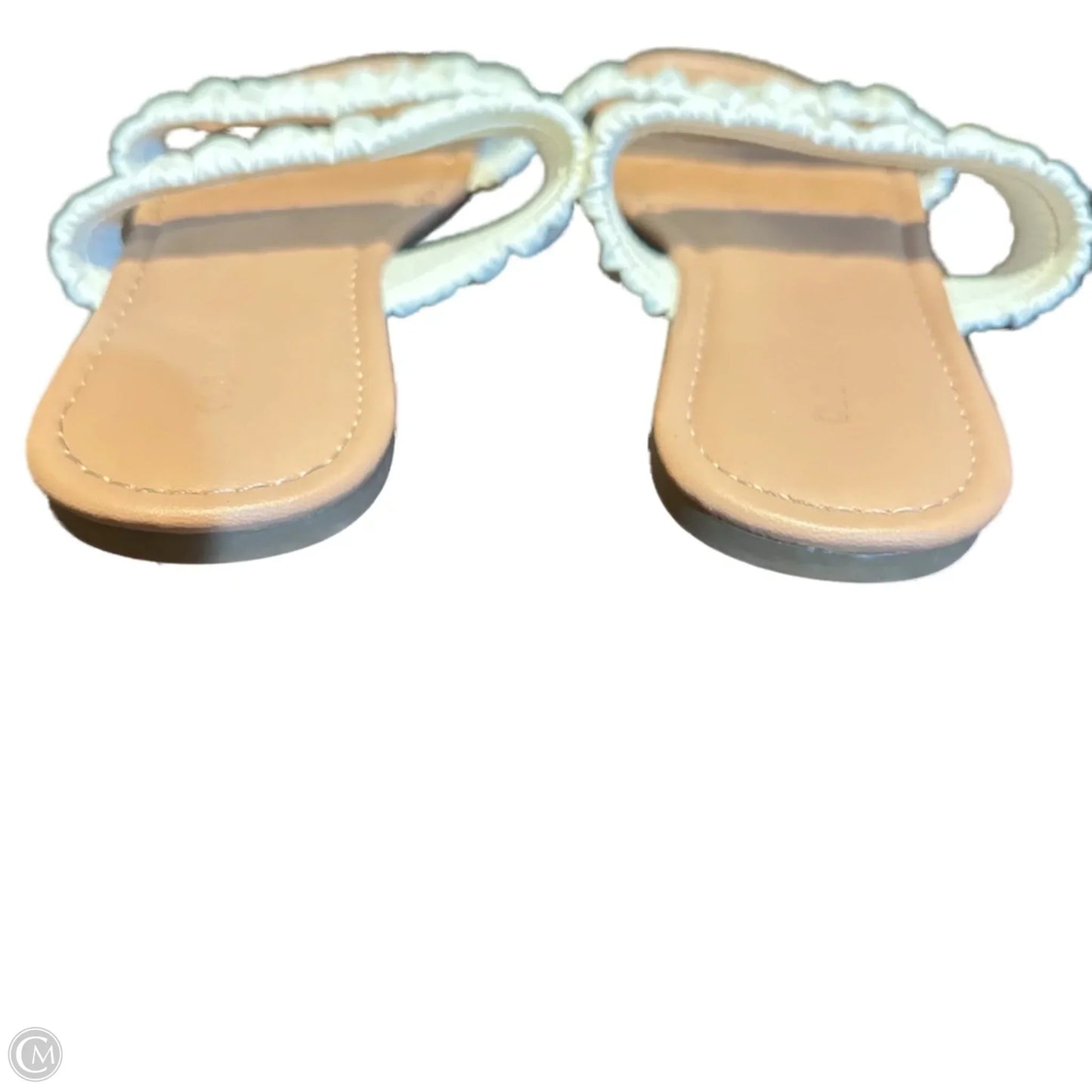 Sandals Flats By Old Navy In White, Size: 7