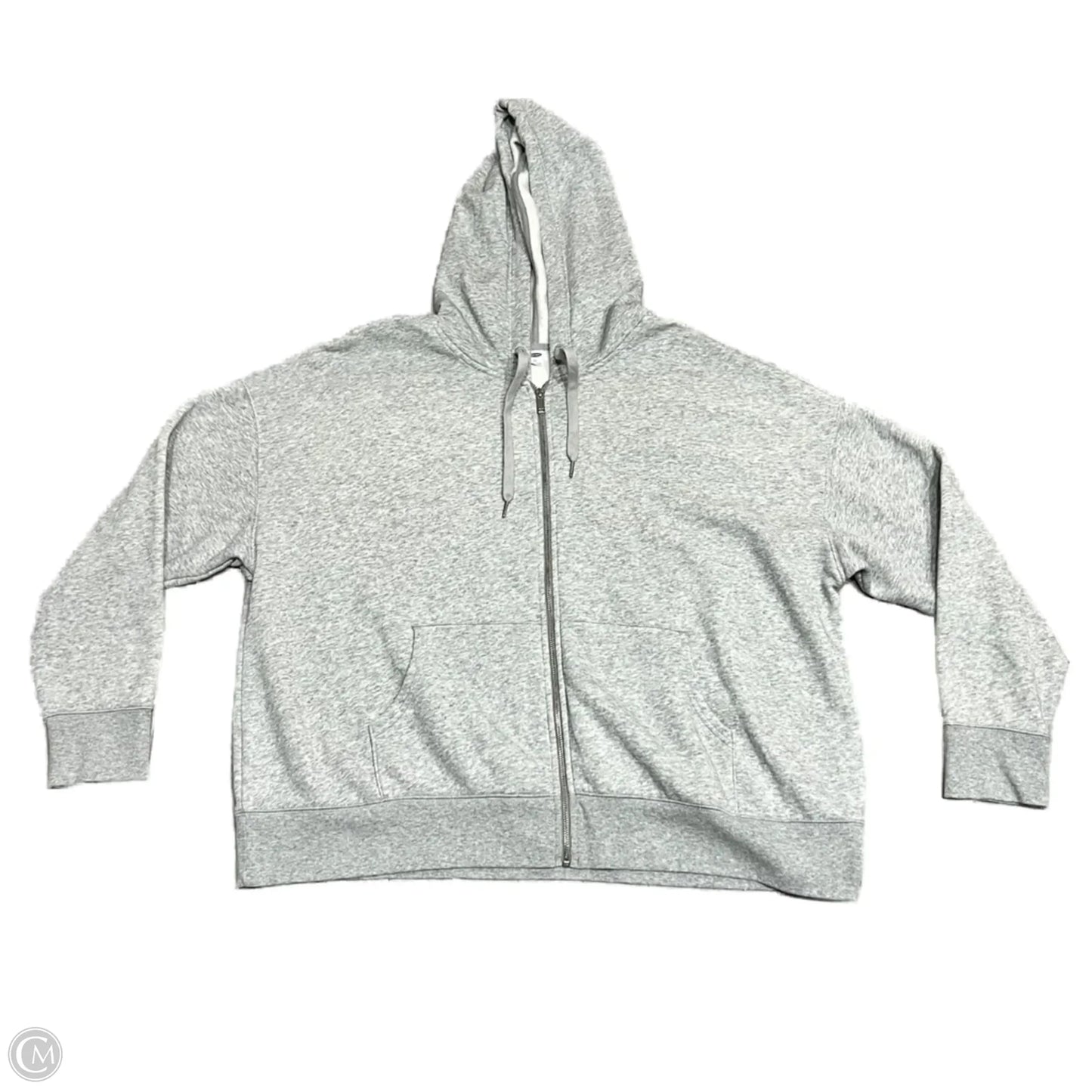 Sweatshirt Hoodie By Old Navy In Grey, Size: Xxl