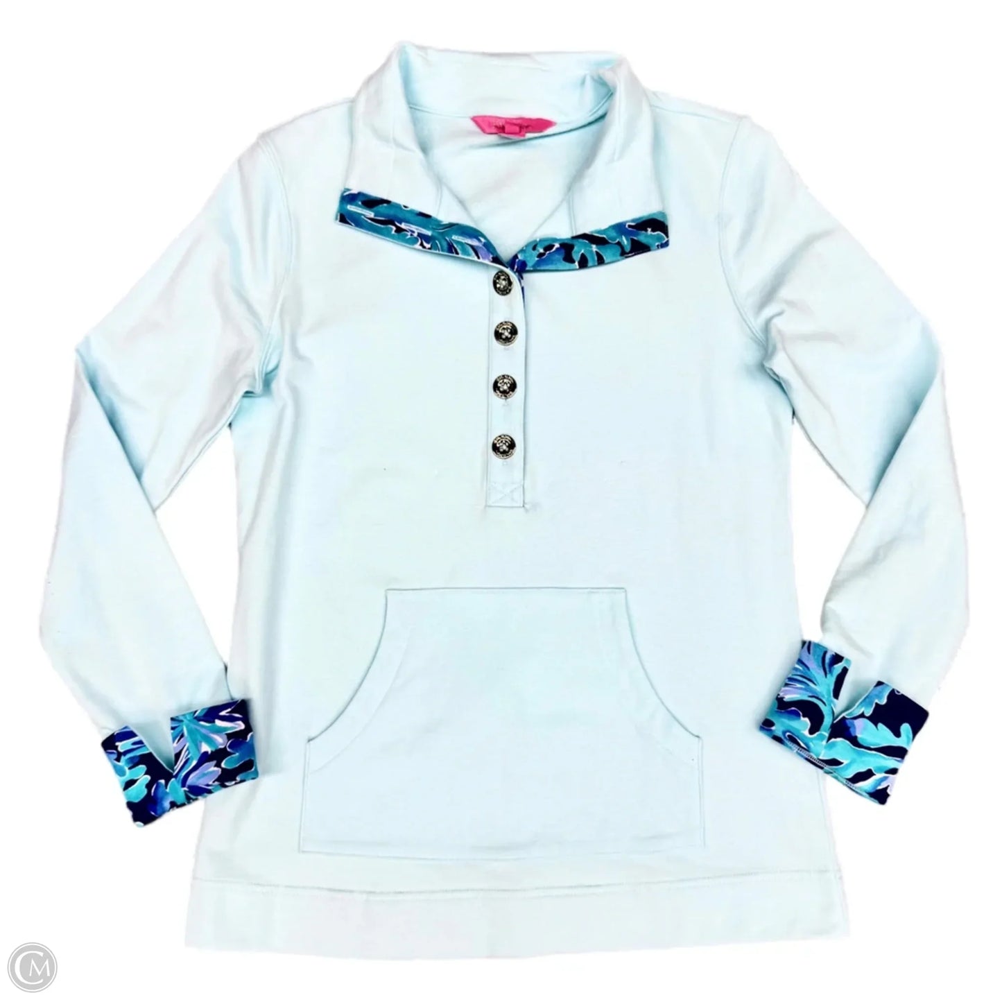 Sweatshirt Designer By Lilly Pulitzer In Blue, Size: Xs