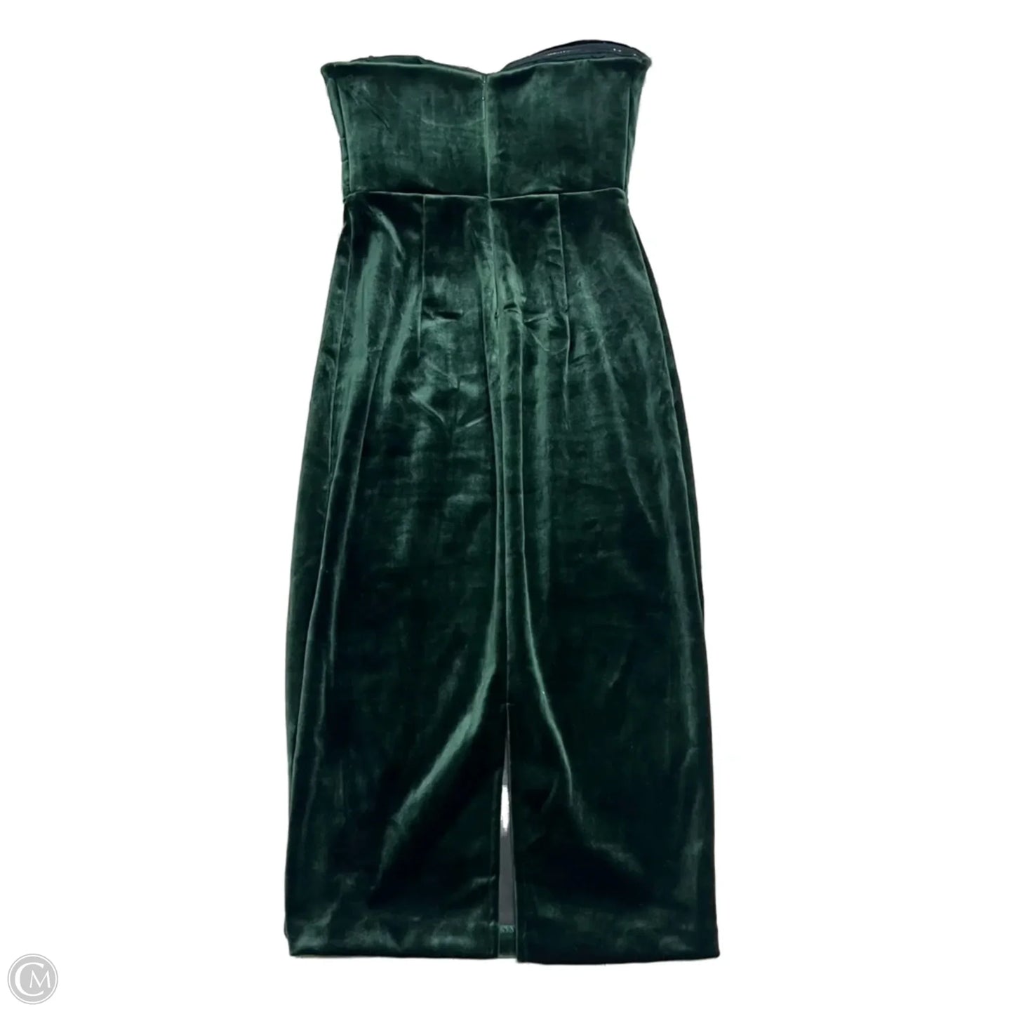 Dress Party Midi By Express In Green, Size: Xs