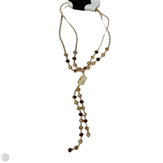 Necklace Lariat & Y-drop By Joan Vass