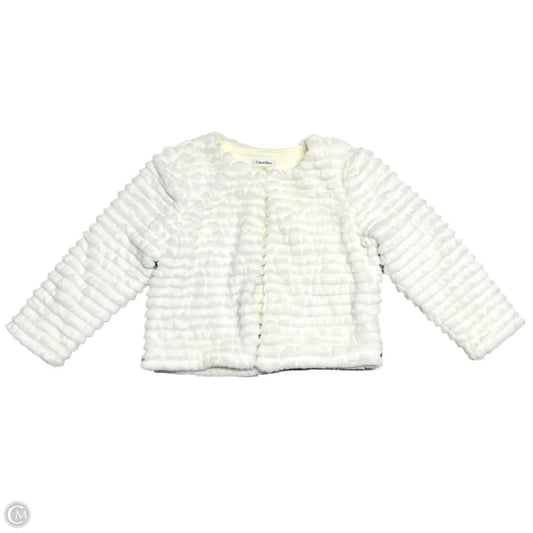 Cardigan By Calvin Klein In Cream, Size: S