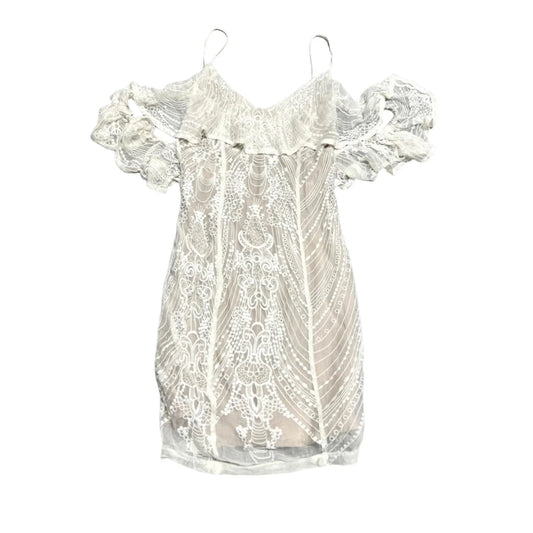 Dress Casual Short By Winona In Cream, Size: S