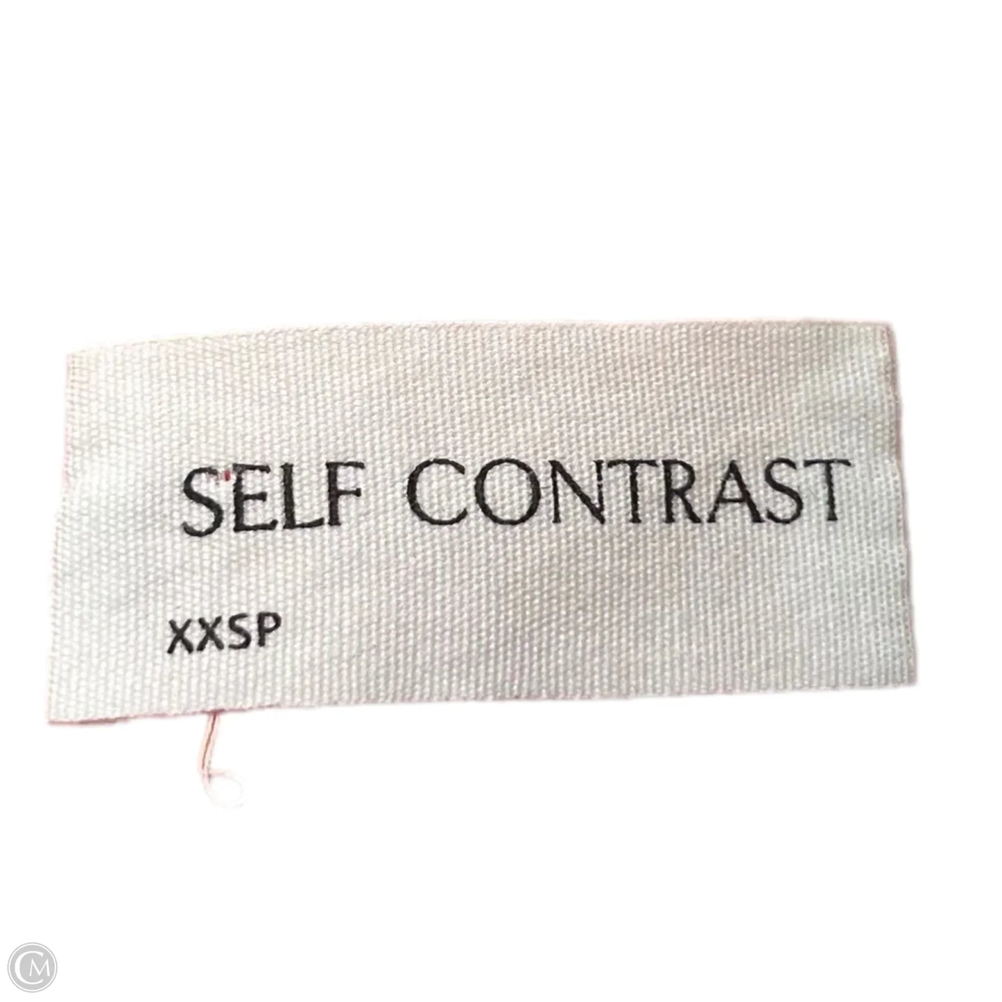 Dress Casual Midi By Self Contrast In Orange, Size: Xxsp