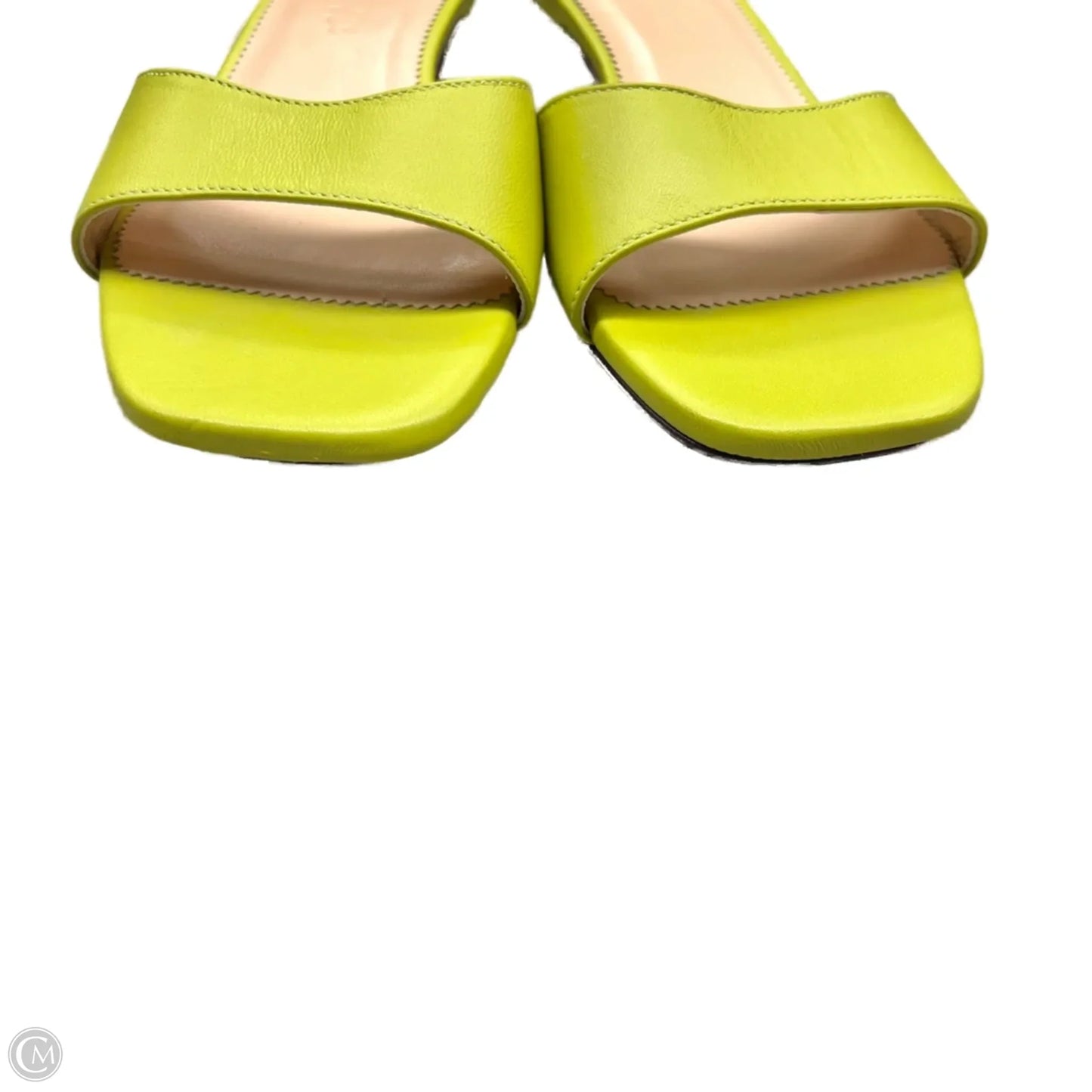 Sandals Heels Block By J. Crew In Green, Size: 9