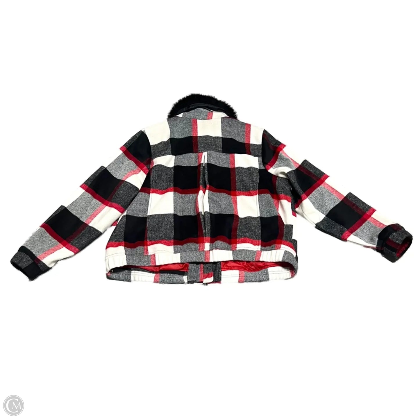Jacket Other By Torrid In Black & Red, Size: 3x