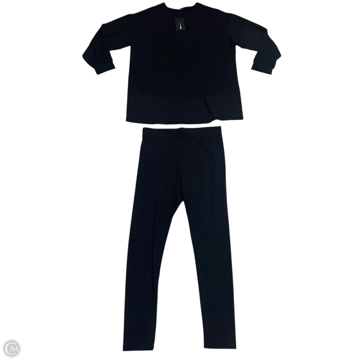 Pants Set 2pc By Fashion Nova In Black, Size: 18