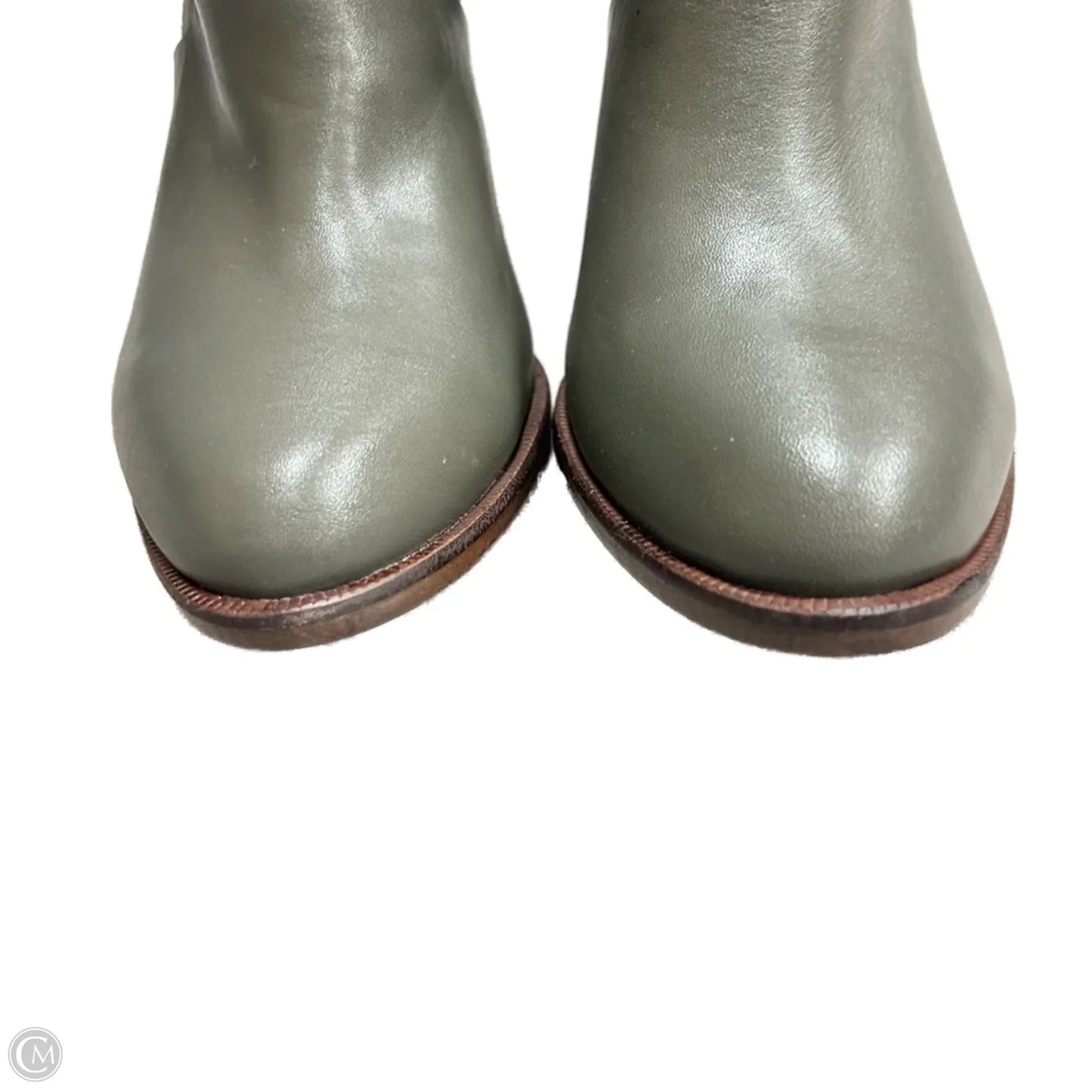 Boots Knee Heels By Splendid In Grey, Size: 6.5