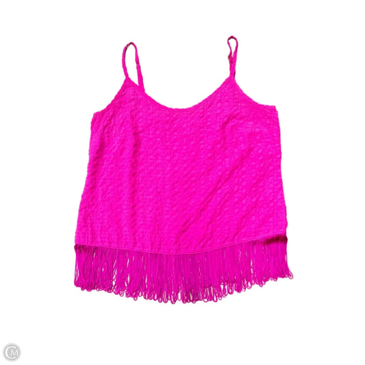 Top Sleeveless Designer By Lilly Pulitzer In Pink, Size: S