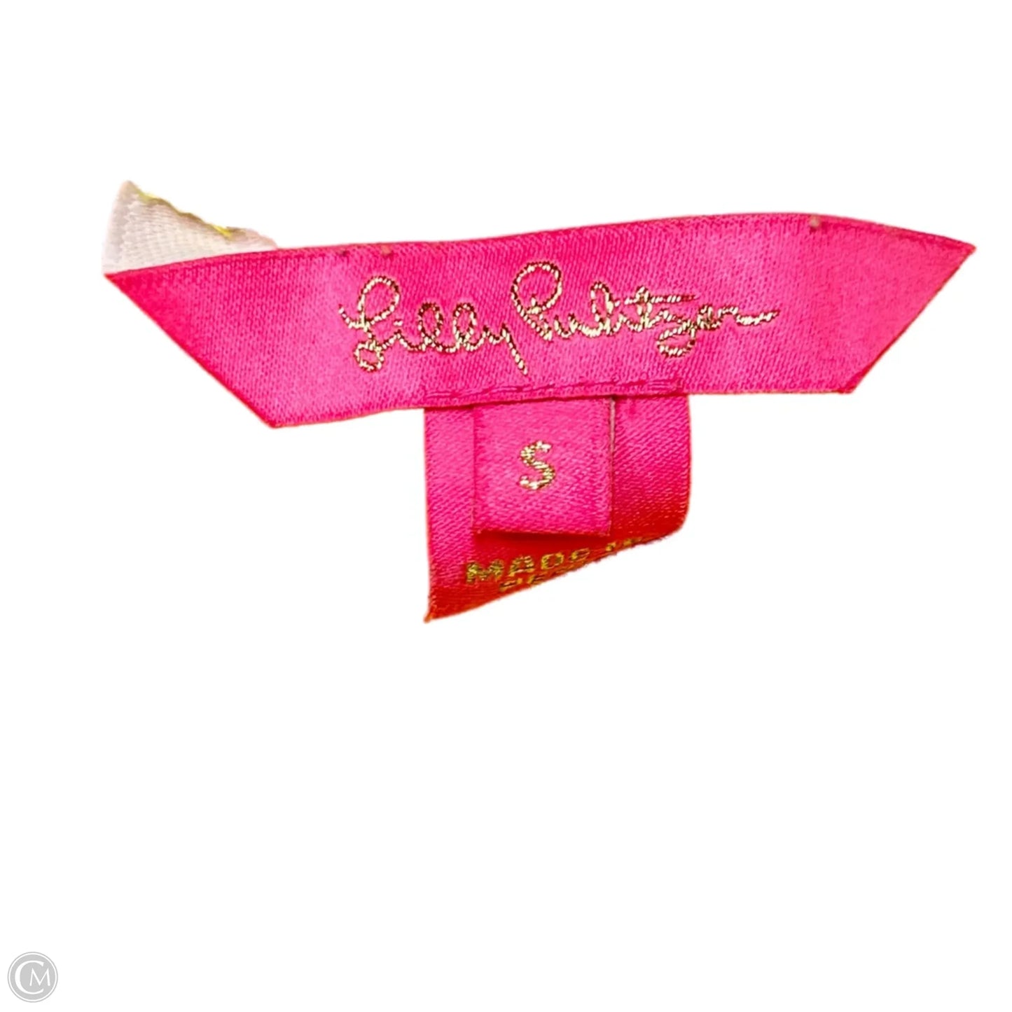 Top Sleeveless Designer By Lilly Pulitzer In Yellow, Size: S